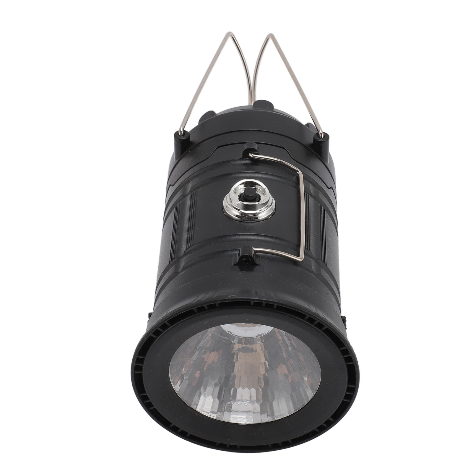 Tragbare, Wasserdichte, Faltbare Led-campinglampe Mit 2 Lichtquellen, Batteriebetrieben, Notlicht Für Wanderungen Und Outdoor-aktivitäten
