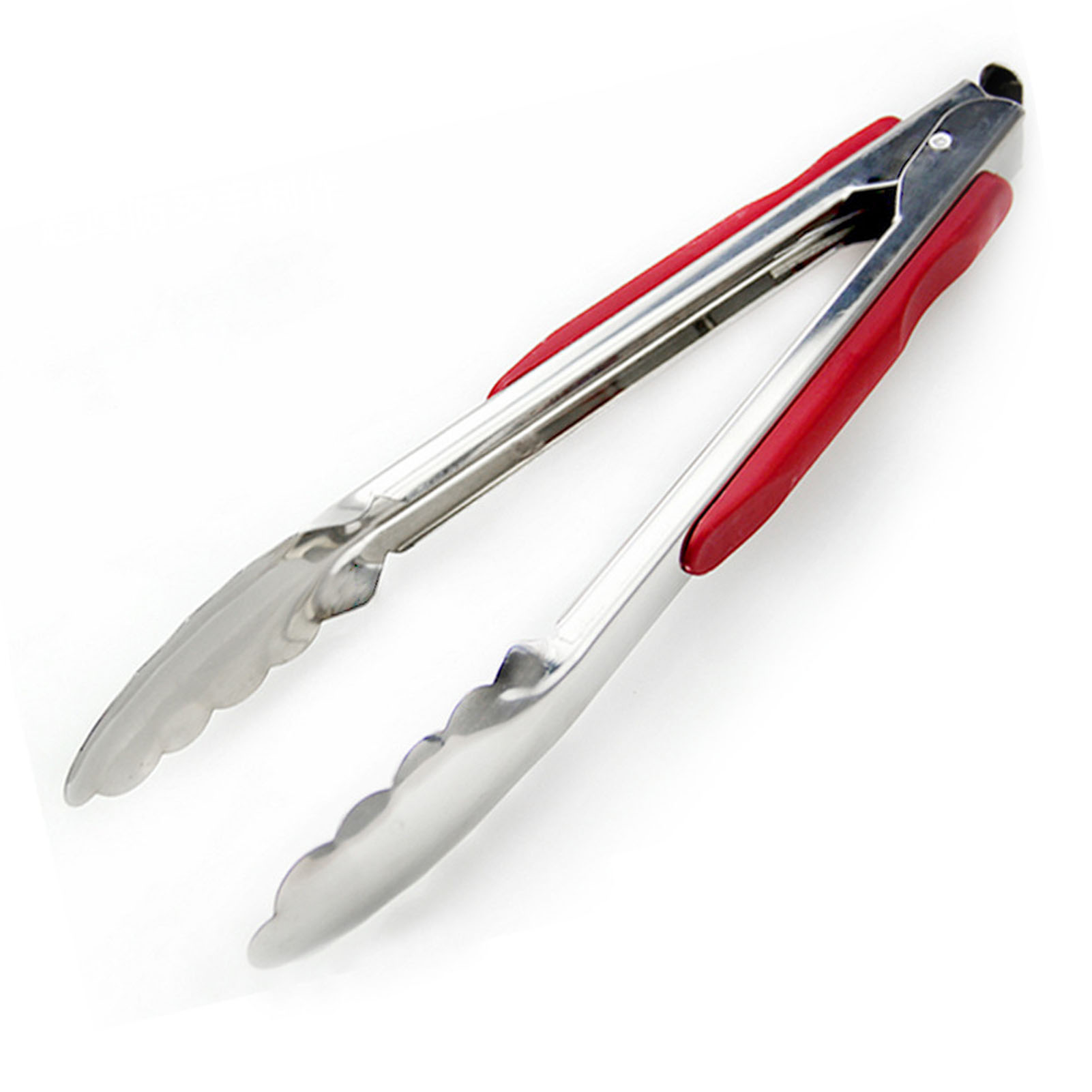 23 Cm Lange Küchenzange Aus Edelstahl, Dickwandig, Mit Präziser Federung, Rutschfest, Leicht Zu Reinigen, 1 Stück, Ideal Zum Kochen Und Zubereiten Von Speisen.
