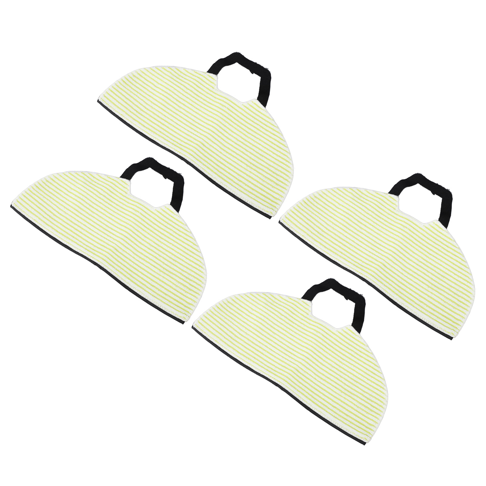 Packung Mit 4 Ultra-saugfähigen, Wiederverwendbaren, Tropffreien Wischmopp-pads Für Die Saugroboter Shark Rv2410wd Und Rv2610wd
