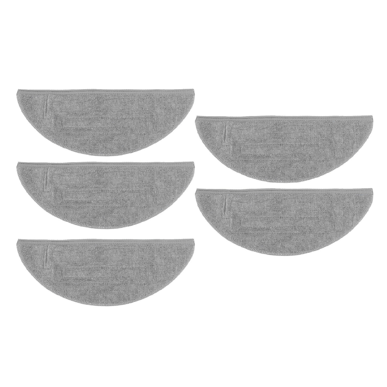 5-teiliges Set Mikrofasertücher Für Roborock S8 Pro Ultra, Ersatzmopps, Zubehör Für Saugroboter, Waschbar Und Wiederverwendbar