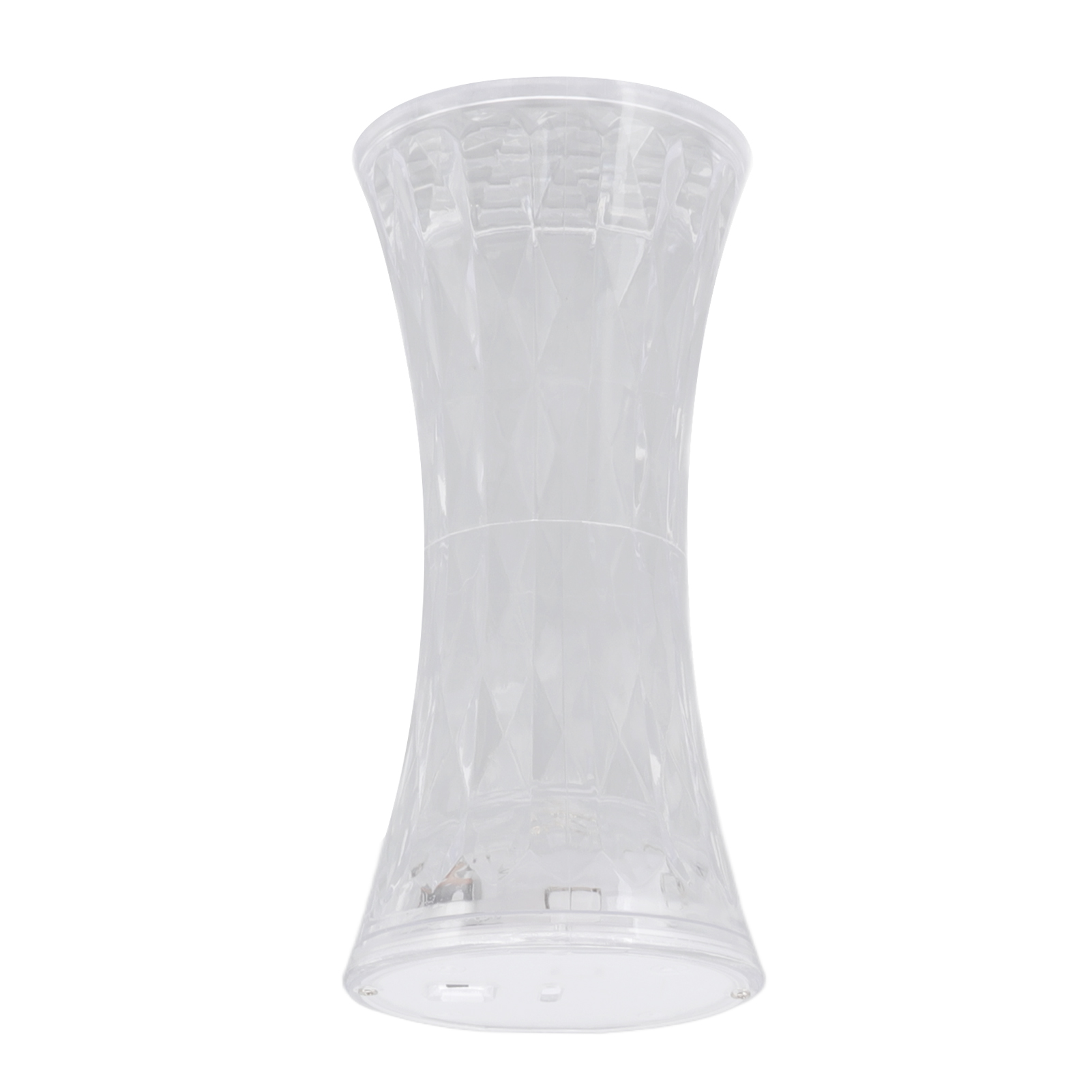 Moderne Kristall-tischleuchte, Transparent, Augenschonend, Gelbe Nachttischlampe Fürs Schlafzimmer