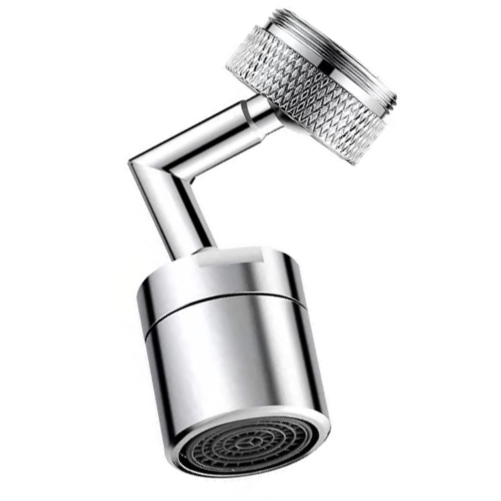 Schwenkbarer Wasserhahnaufsatz Aus Metall, Universell Drehbare Düse, Langlebiges Küchen- Und Haushaltsaccessoire, Einzigartige Montageart