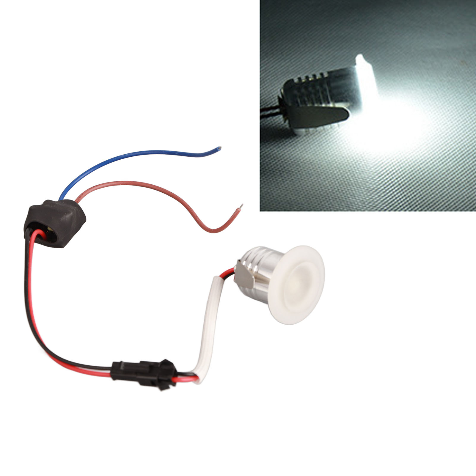 Professioneller Runder Led-einbaustrahler Für Die Decke, Innenbeleuchtung Für Wohn- Und Esszimmer, Ac 85–265 V, Kaltweiß 6000 K