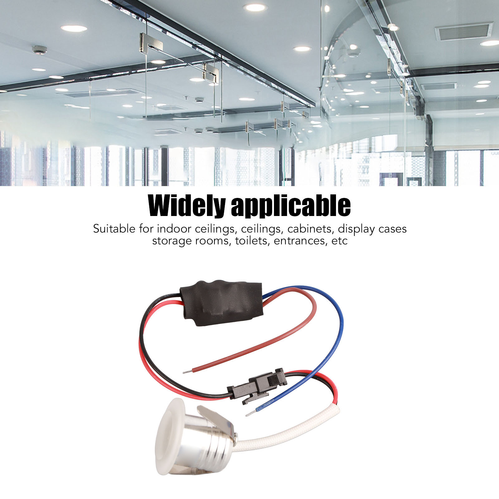 Professioneller Runder Led-einbaustrahler, 4000 K Neutralweiß, Für Wohnzimmer, Esszimmer, Innenbereich, 85–265 V, Moderne Deckenleuchte