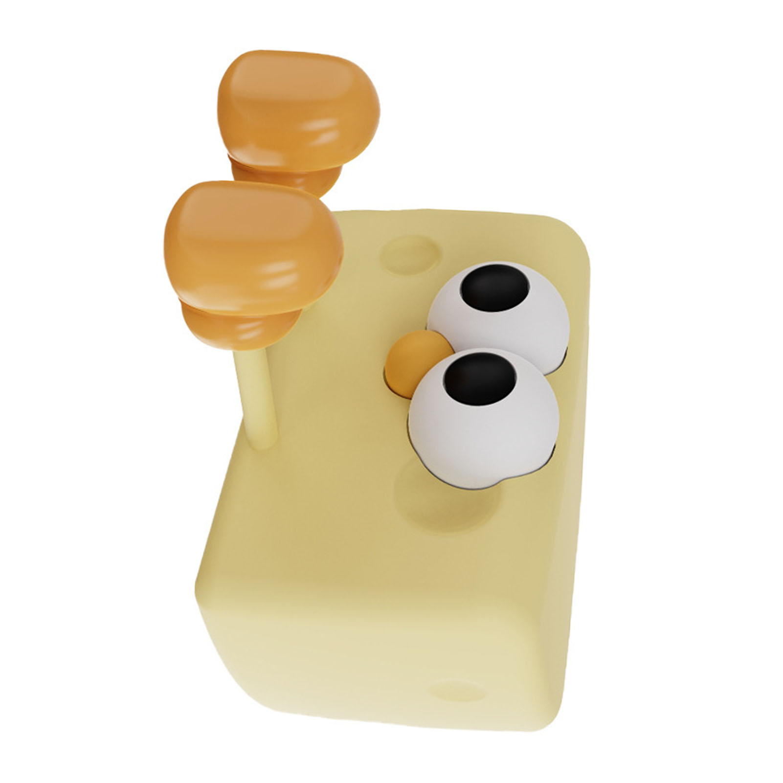 Kawaii-käse-förmige Kinder-nachttischlampe, Kreatives Led-nachtlicht Für Den Schreibtisch, Dekoration Für Jungenzimmer, Verspielte Mini-tischlampe, Originelles Geschenk.