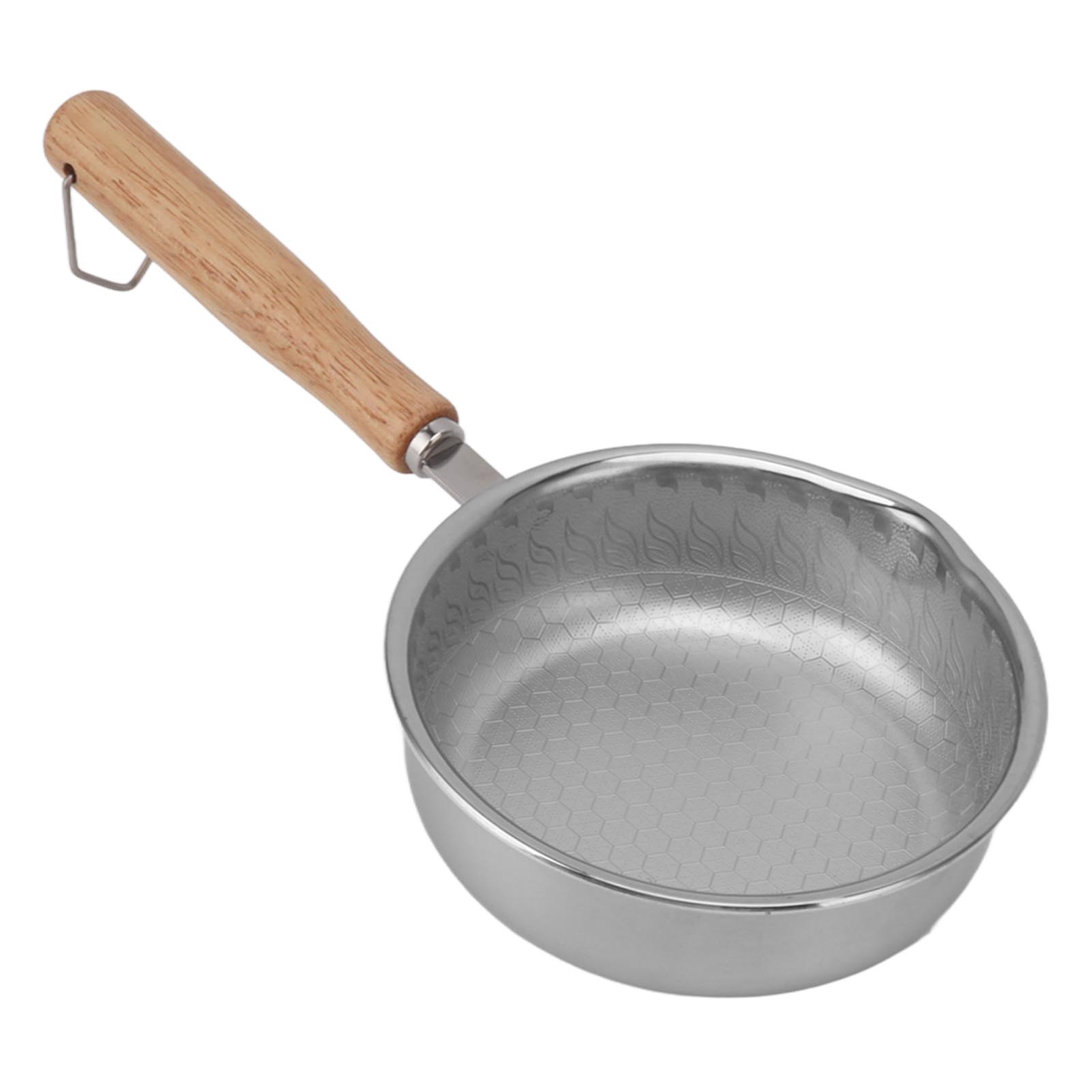 Edelstahl-bratpfanne, Antihaftbeschichtet Mit Wabenmuster, Omelettpfanne Zum Kochen In Der Küche