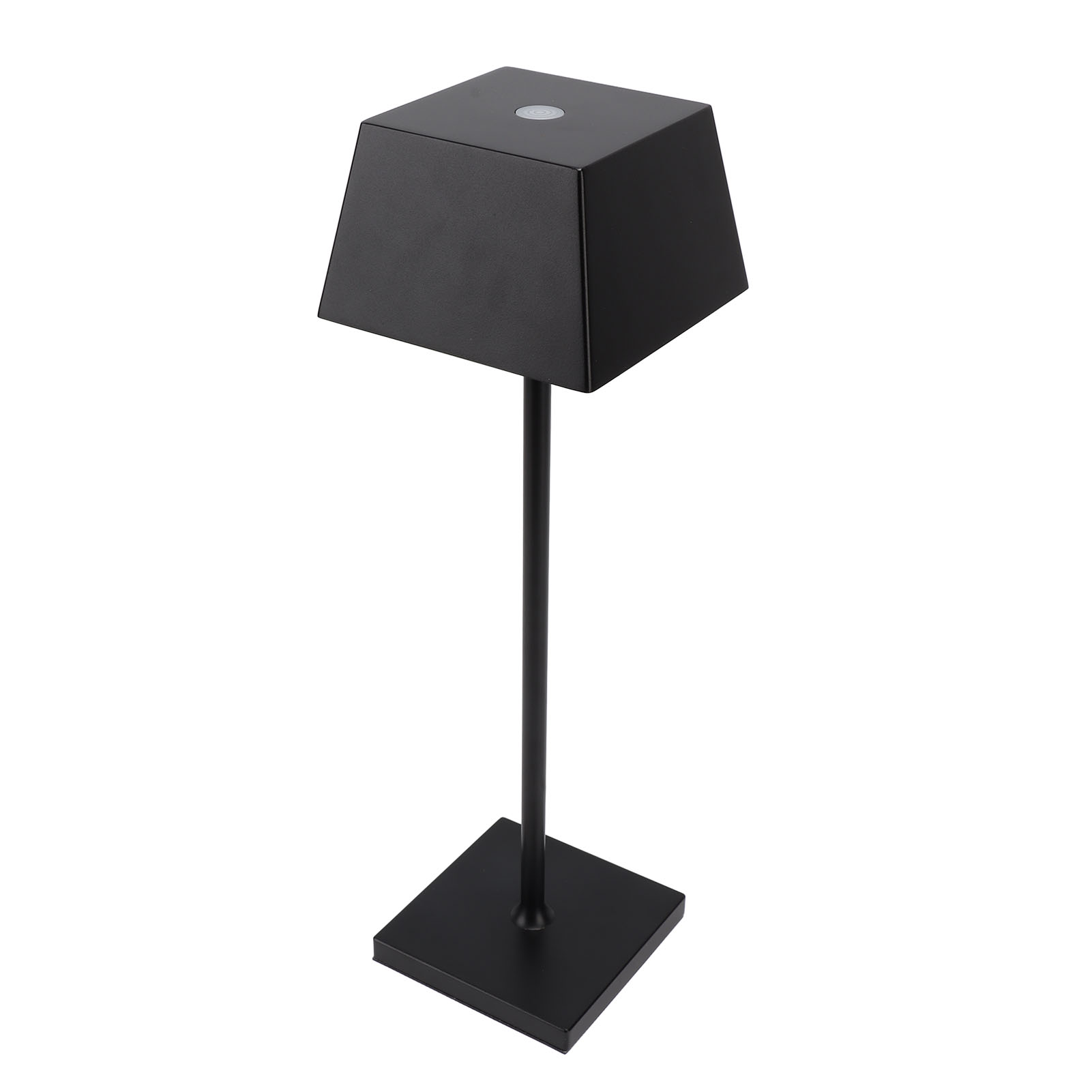 Kabellose Led-tischleuchte, Dimmbare Schreibtischlampe Aus Metall, Usb-aufladbar, Vintage-stimmungslicht Für Bar, Schlafzimmer Und Nachttisch, Schwarz