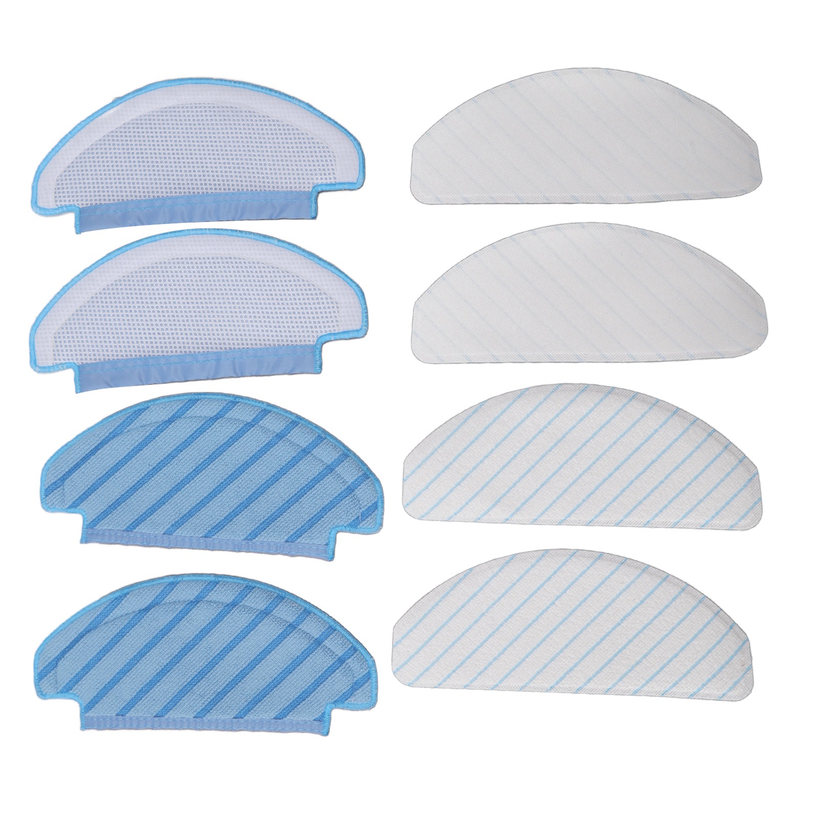 8-teiliges Wischmopp-set Für Deebot Ozmo T8 T8aivi N8 Pro Plus, Ersatzteile, Mikrofaser-reinigungsbürsten