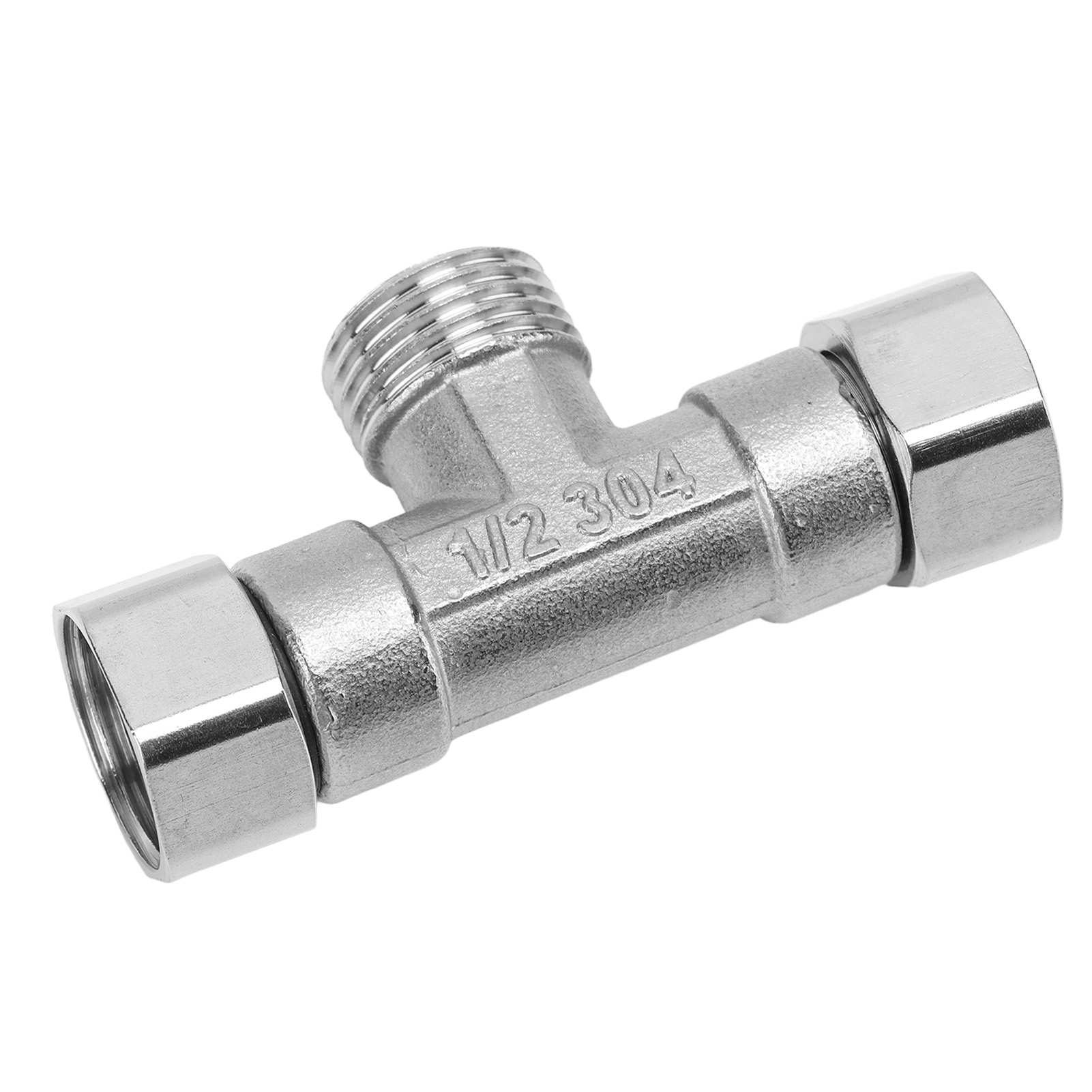 3-wege-rohrverschraubung Aus Edelstahl 304, Schlauchverbinder, G1/2-adapter, Zentrales Außengewinde, Für Wasser Und Luft