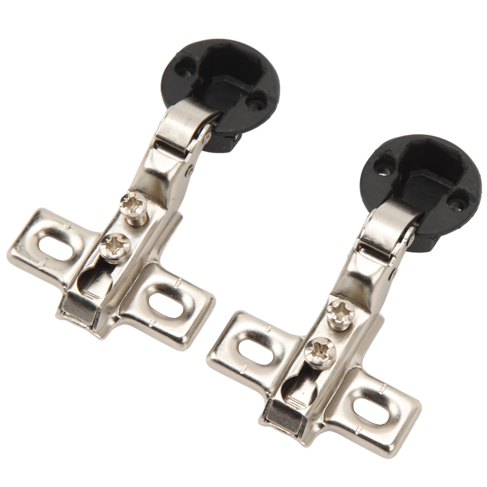Set Mit 2 Glasbändern, 26 Mm, Für Mini-schranktüren, Unsichtbare Befestigung