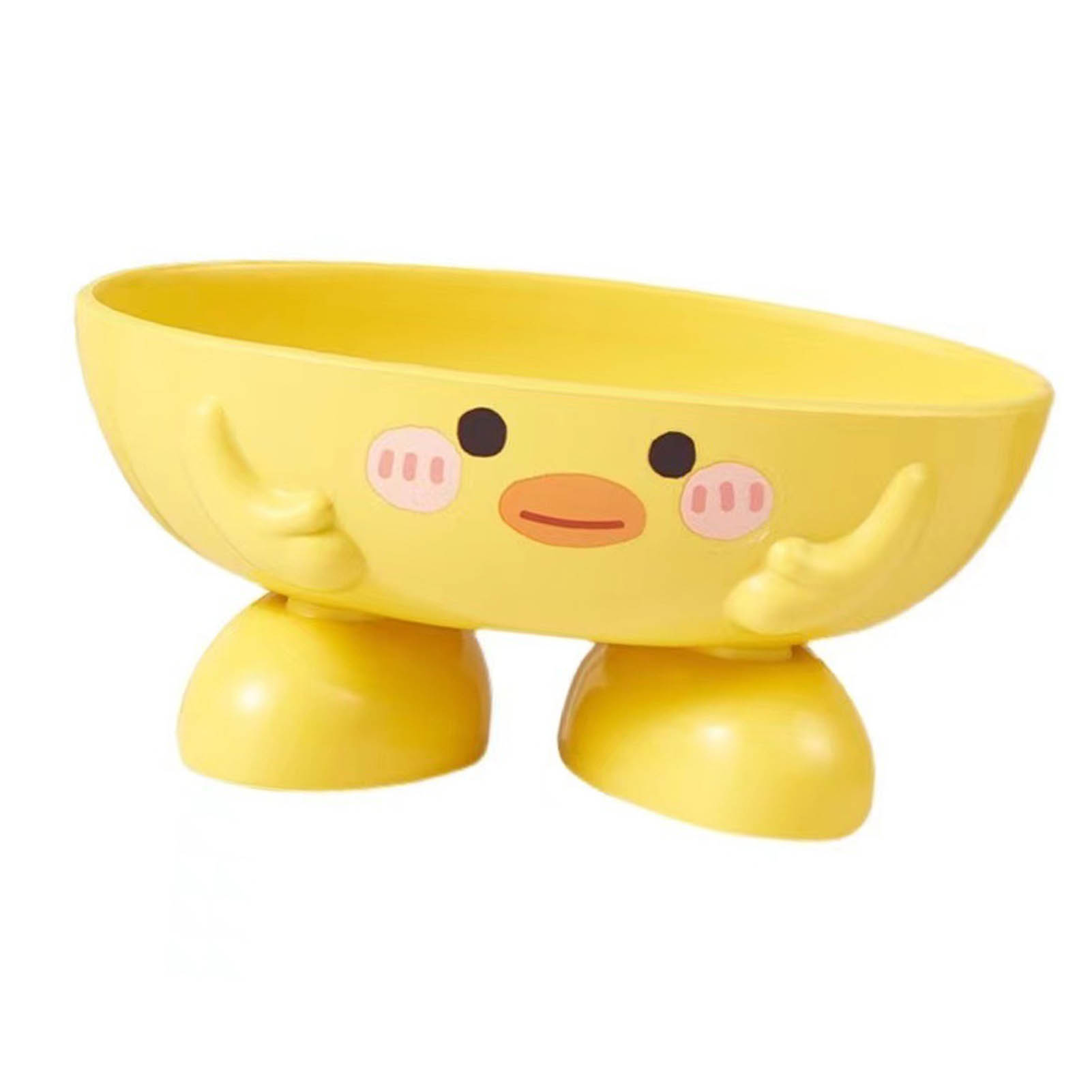 Lustige Seifenschale Für Kinder Mit Cartoon-motiven, Schnelltrocknend, Erhöht, Mehrere Abflusslöcher, Badezimmer, Dusche, Niedlich Und Langlebig.