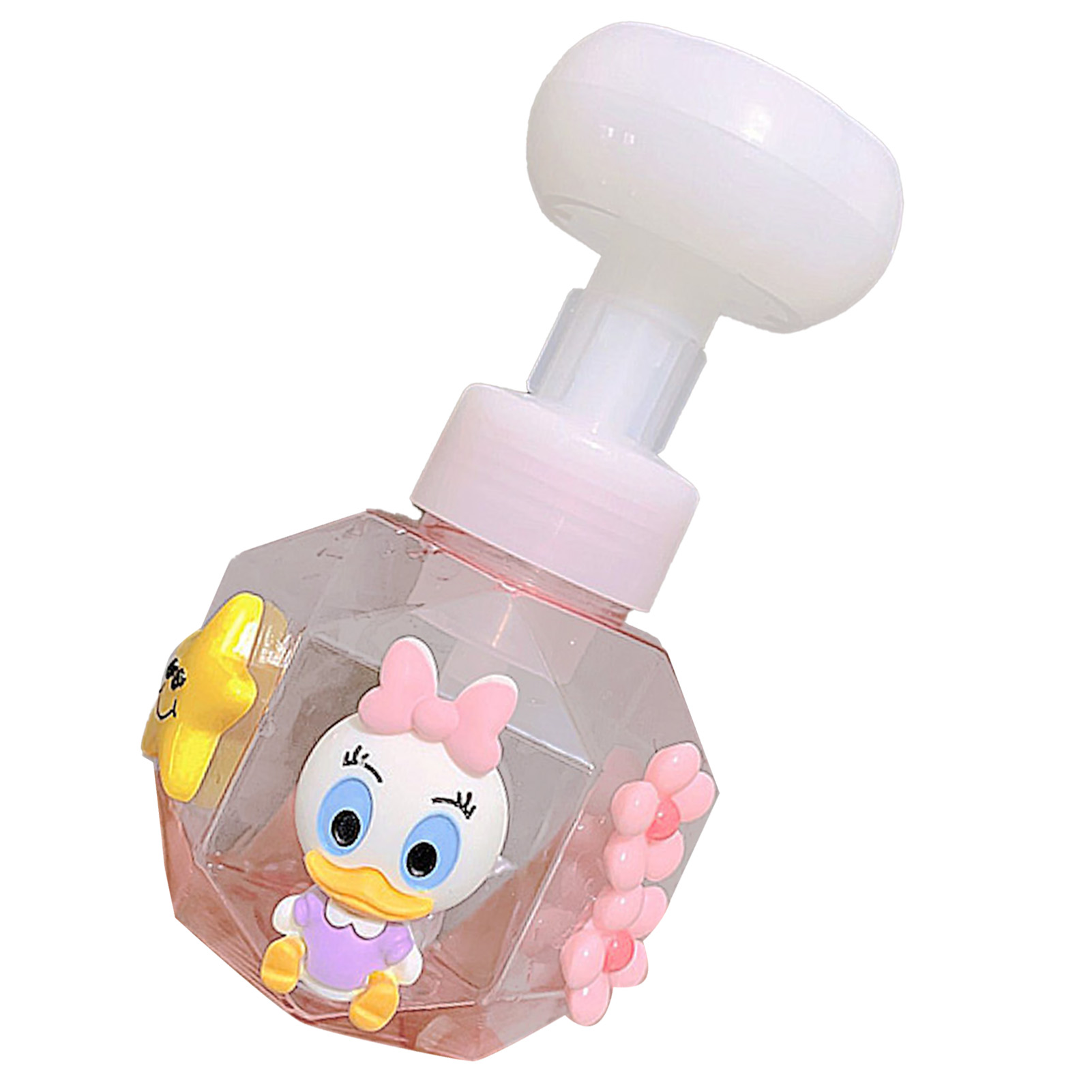 Pumpspenderflasche Für Seife, Lotion Und Shampoo Wiederverschließbare Kunststoffflasche Mit Großer Öffnung Leer Und Wiederbefüllbar Entenrosa