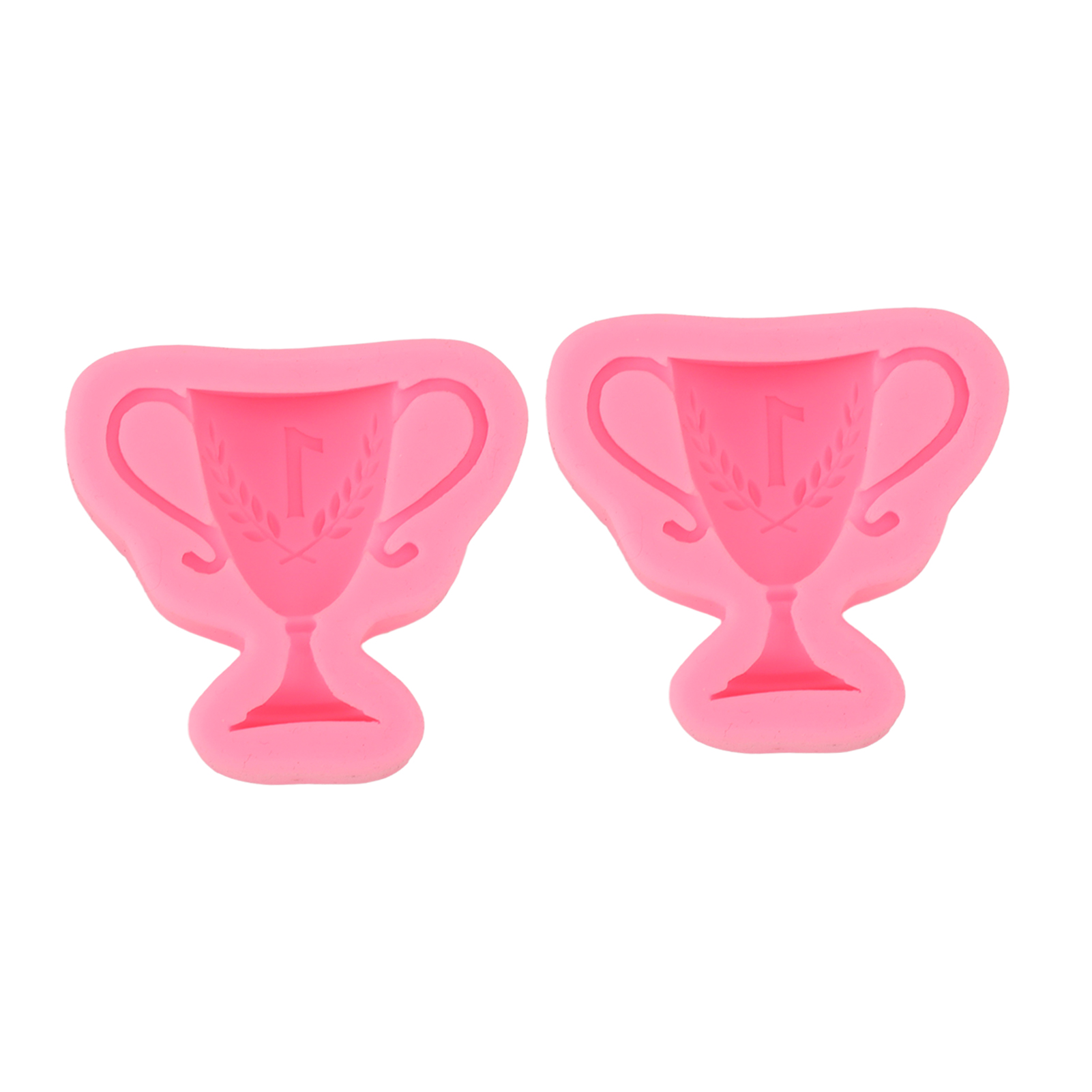 Set Mit 2 Lebensmittelechten Silikon-fondantformen, Geruchlos, Flexibel Und Wiederverwendbar Zum Backen Und Für Diy-projekte - Modell 1