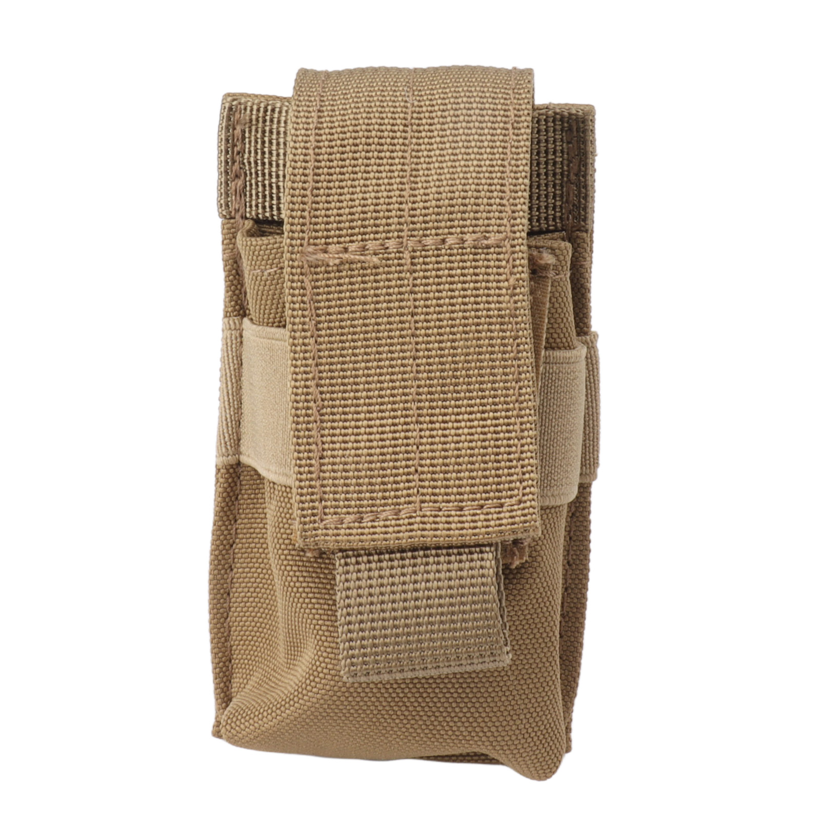 Wasserdichte, Wandmontierte Taschenlampentasche Aus Nylon, Stylisches Taschenlampenetui, Outdoor-campingzubehör, Khakifarben