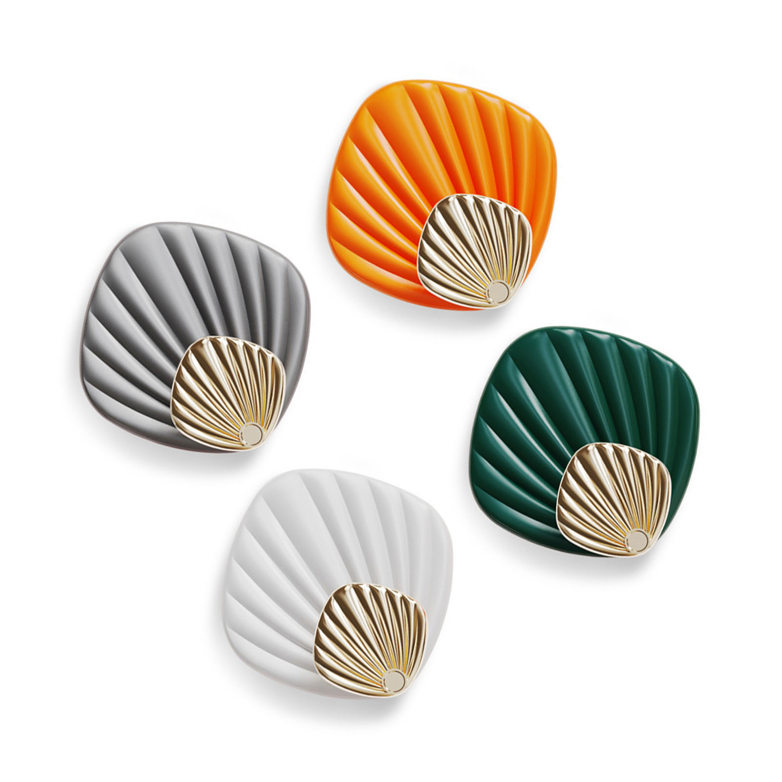 Robuste, Muschelförmige Abs-wandhaken Zum Aufkleben, Kein Bohren Erforderlich, Für Handtücher, Kleidung, Zuhause, Schlafzimmer, Wohnzimmer, Küche, Badezimmer