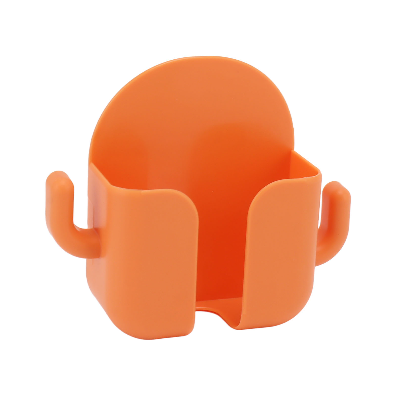 Selbstklebende Wandhalterung Für Handy, Wandladegerät Für Smartphone, Homeoffice, Schlafzimmer, Orange