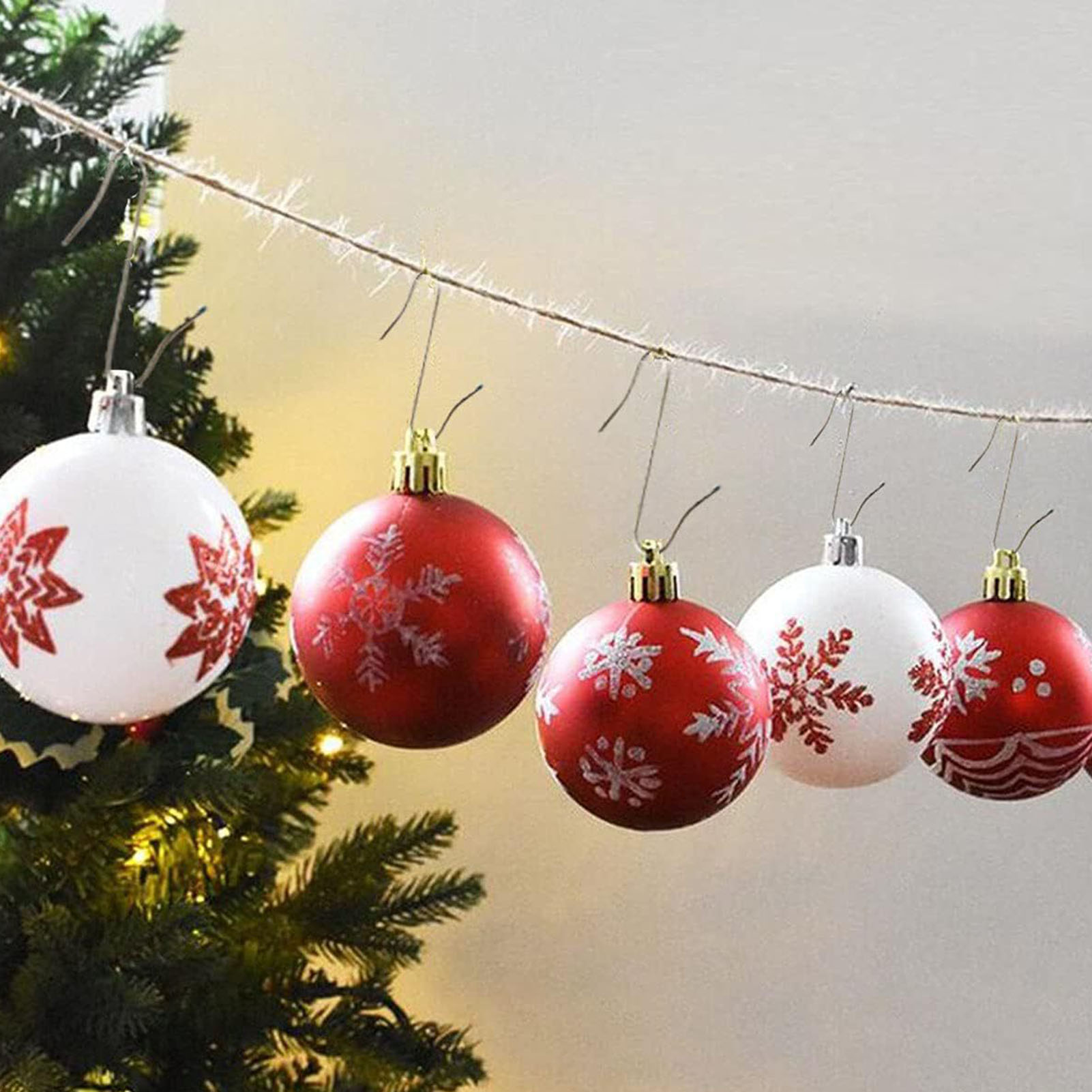 Dekorative Weihnachtshaken Zum Aufhängen Von Christbaumkugeln, Girlanden Und Baumschmuck, Goldfarben, 12er-set, Vielseitige Haken Für Festliche Dekorationen
