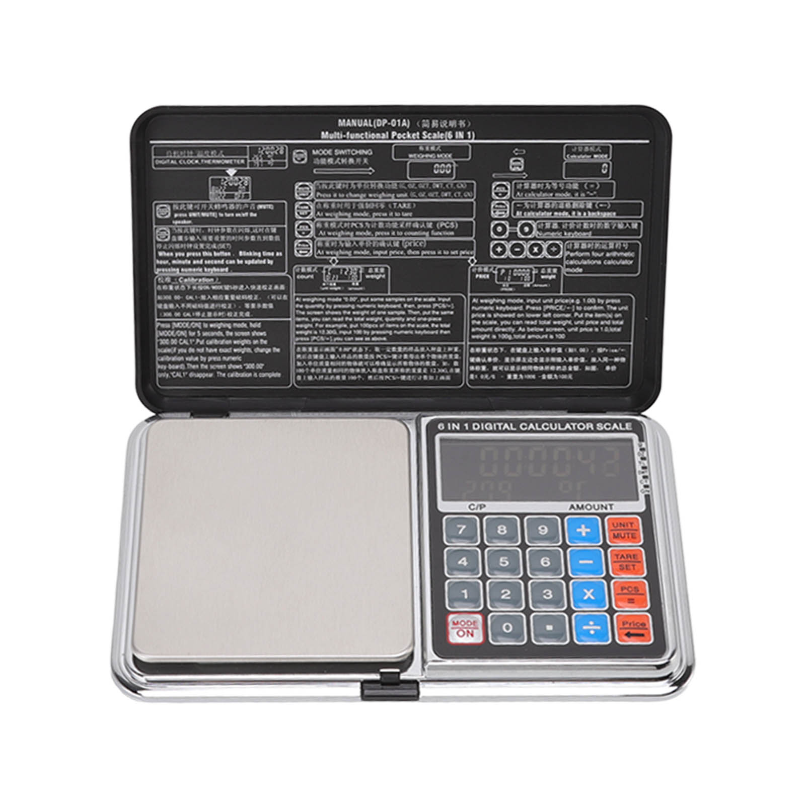 Digitale Küchenwaage, 0,01 G Genauigkeit, Lebensmittelwaage Zum Backen, Weißes Display Mit Hintergrundbeleuchtung