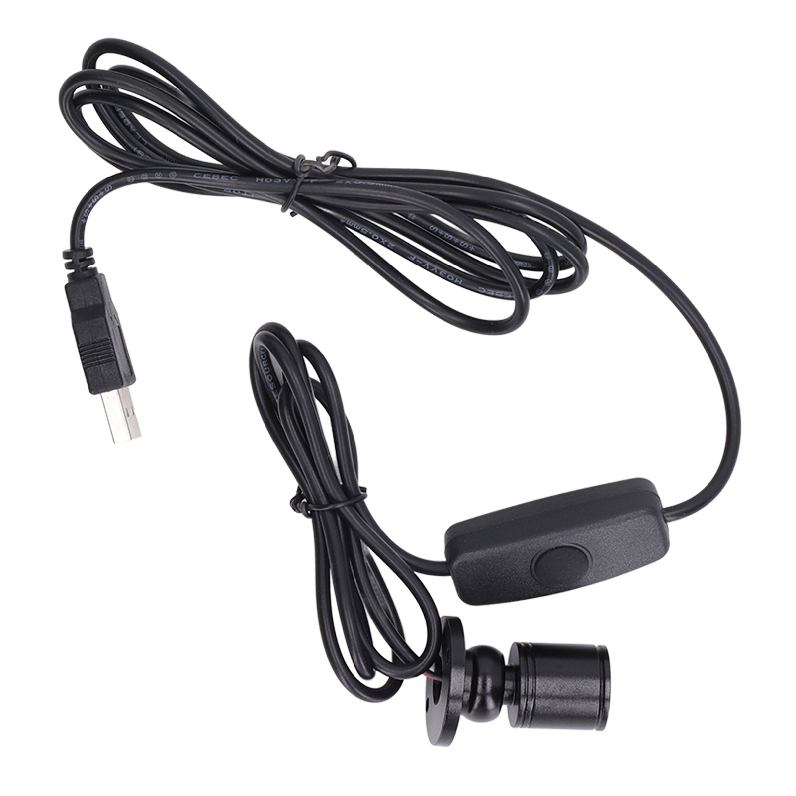 Mini 5v Usb Dimmbarer 6000k Positivweißer Led-strahler Mit 2m Kabel Für Schaufenster, Juweliergeschäfte, Veranden