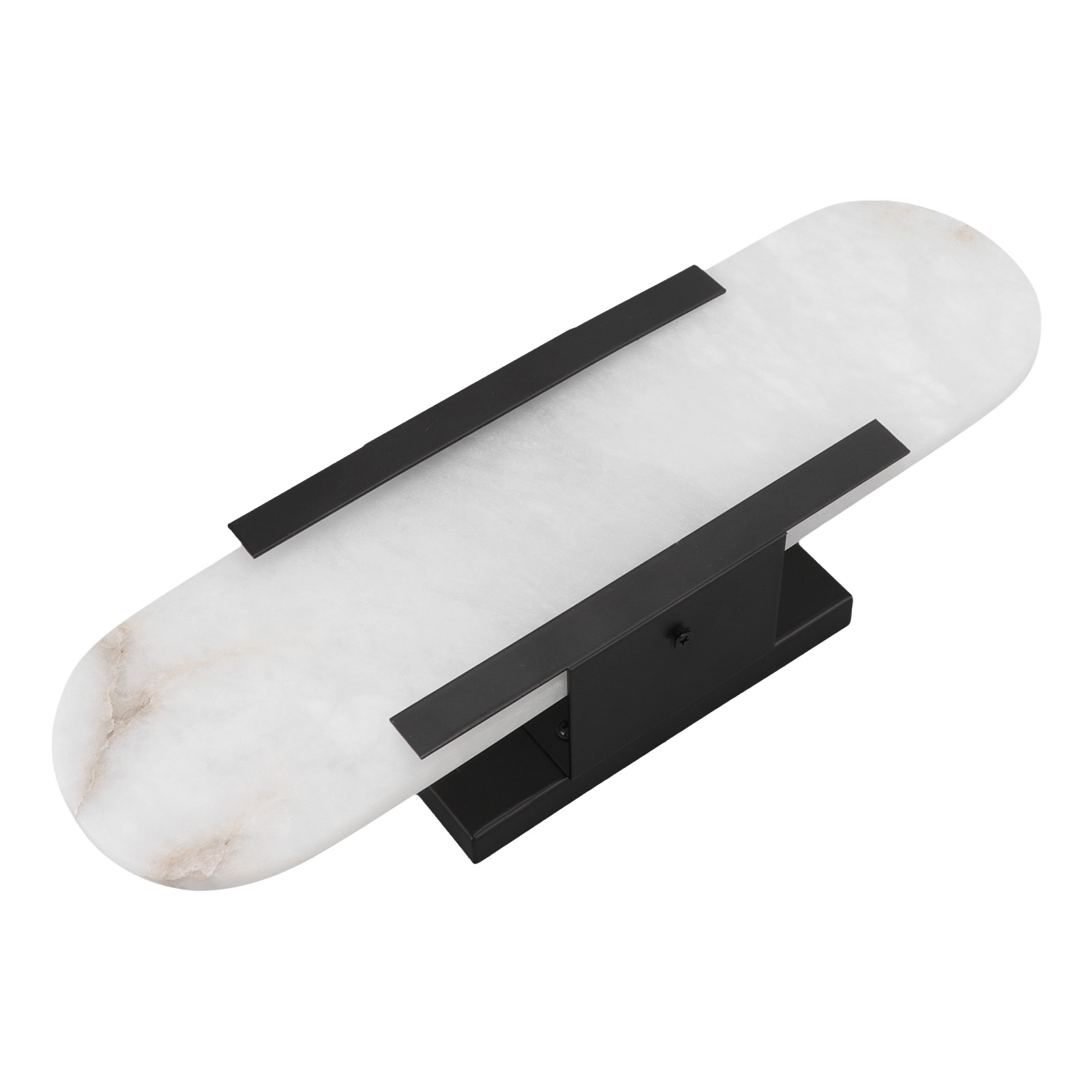 Moderne Led-wandleuchte In Mattiertem Marmor-look Mit G4-fassung Für Wohnzimmer, Flur, Hotel, Badezimmer, 100–240 V