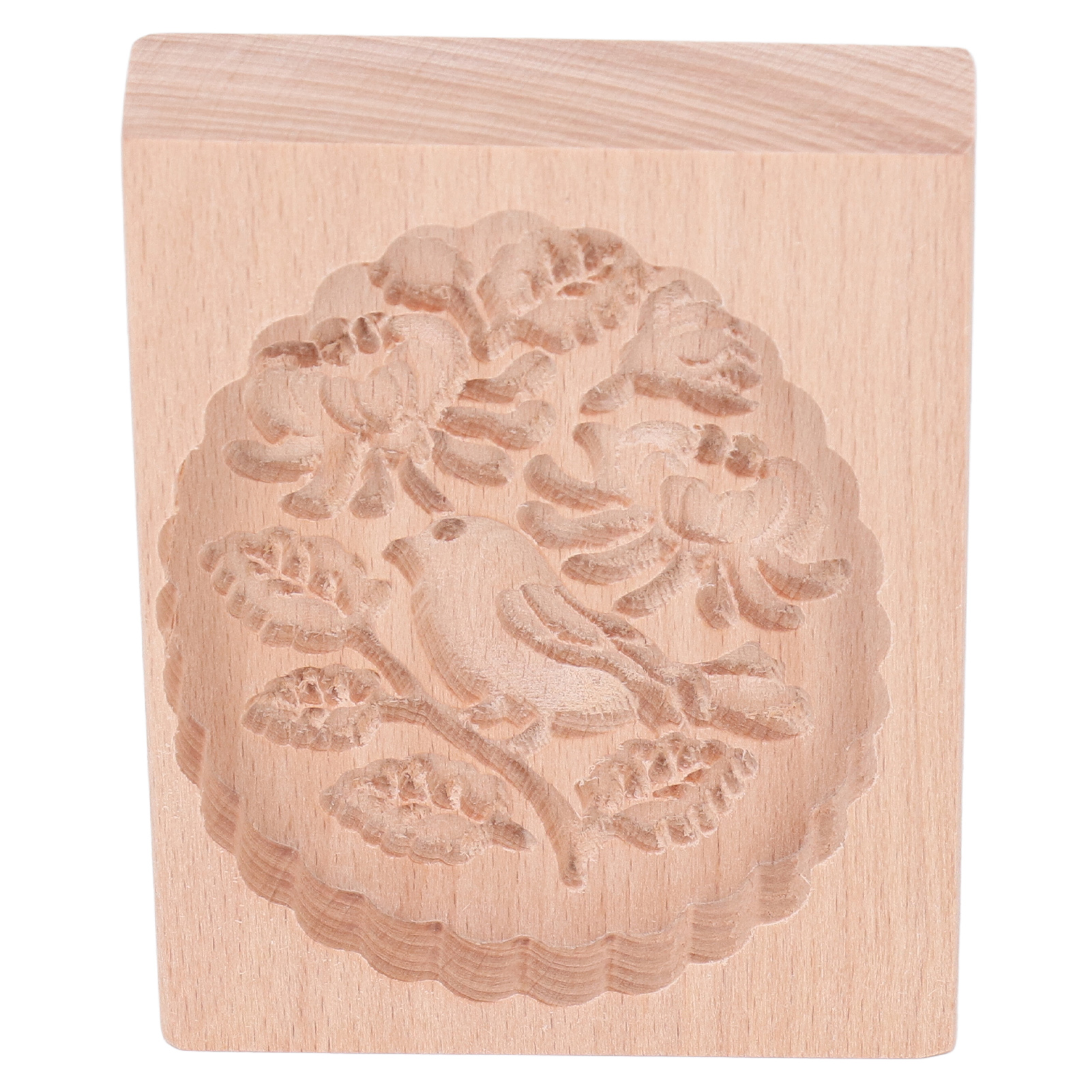 Niedliche Und Farbenfrohe Keksform Aus Holz, Kekspresse Mit Stempel, Einfaches Und Reibungsloses Herauslösen, Meisen-keksform