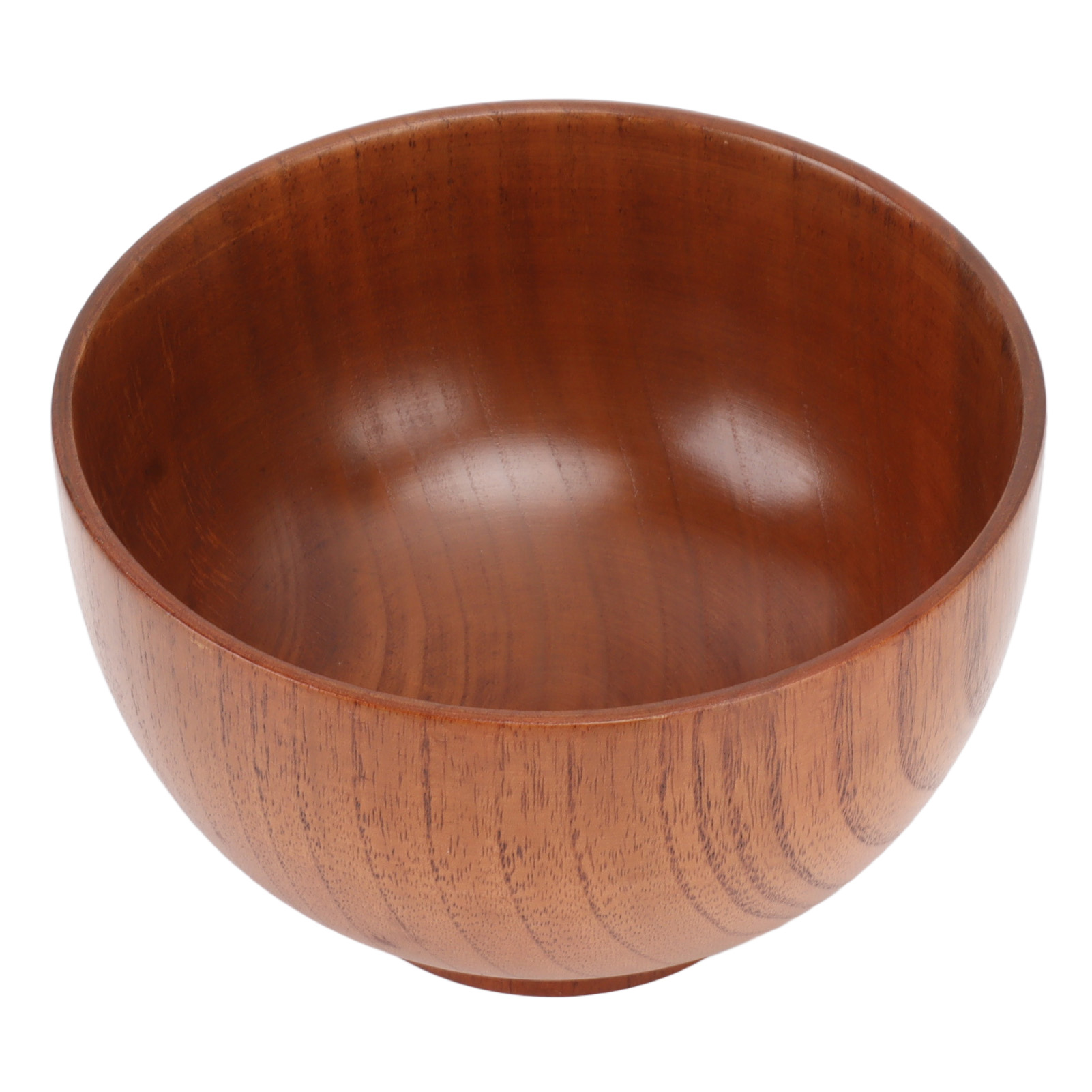 Handgefertigte Schale Aus Akazienholz, Einzigartiger Japanischer Stil, Ideal Für Salat, Ramen Und Nudelsuppe