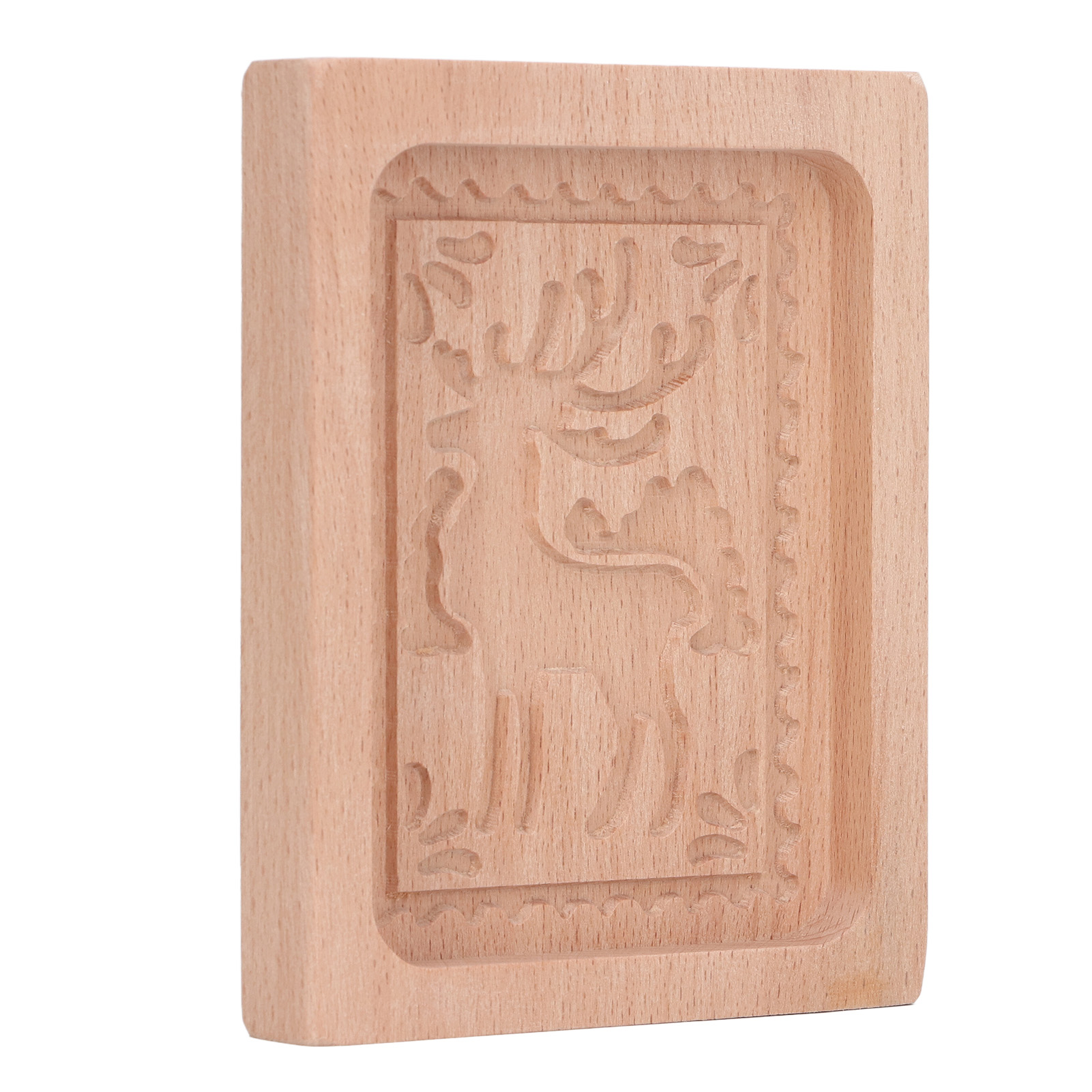 Ausstechform Aus Holz, Lebkuchenform, Stempelpresse, Elchform