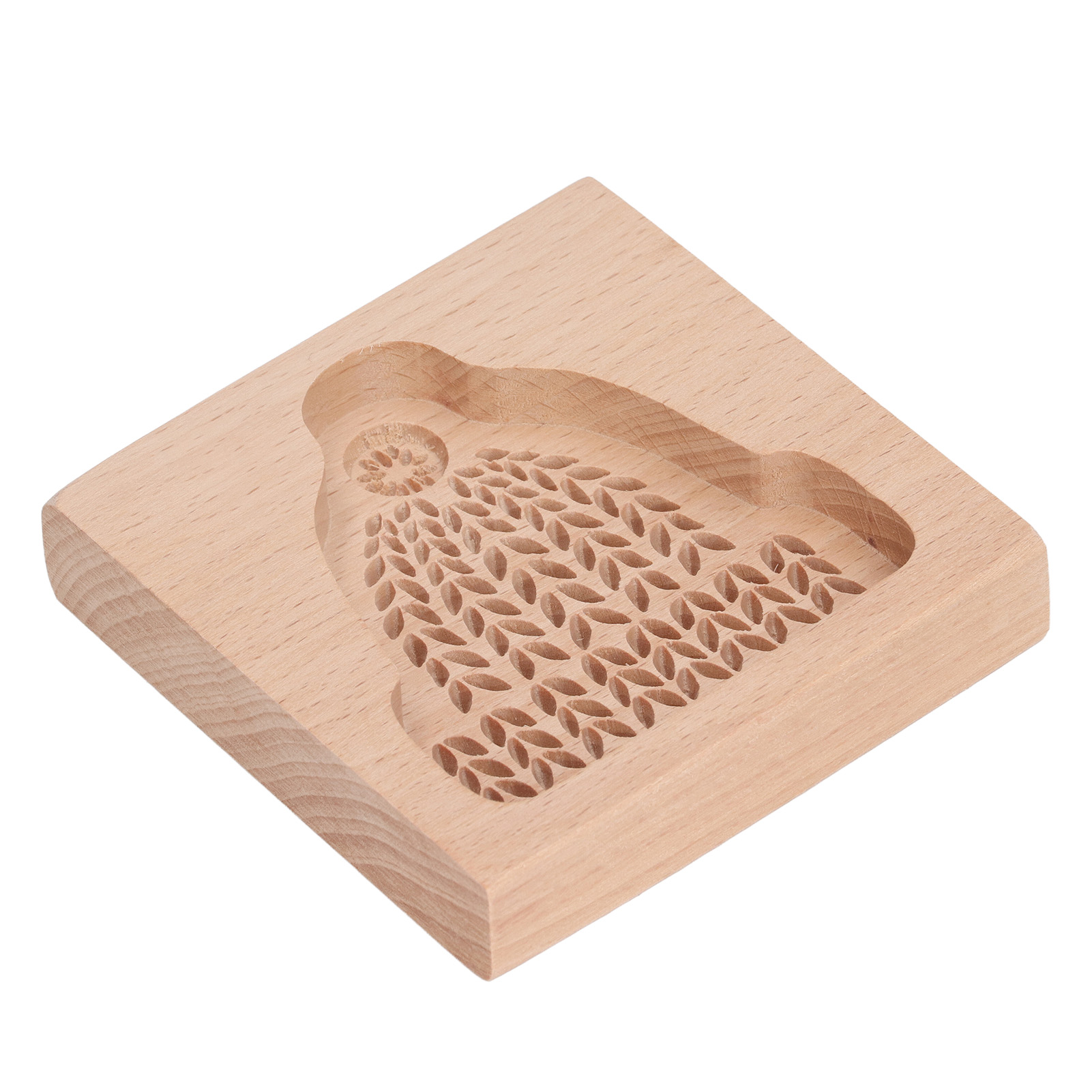 Ausstechform Aus Holz, Weihnachtsmützen-ausstechform, Lebkuchenstempelpresse, Bastelküchenwerkzeug