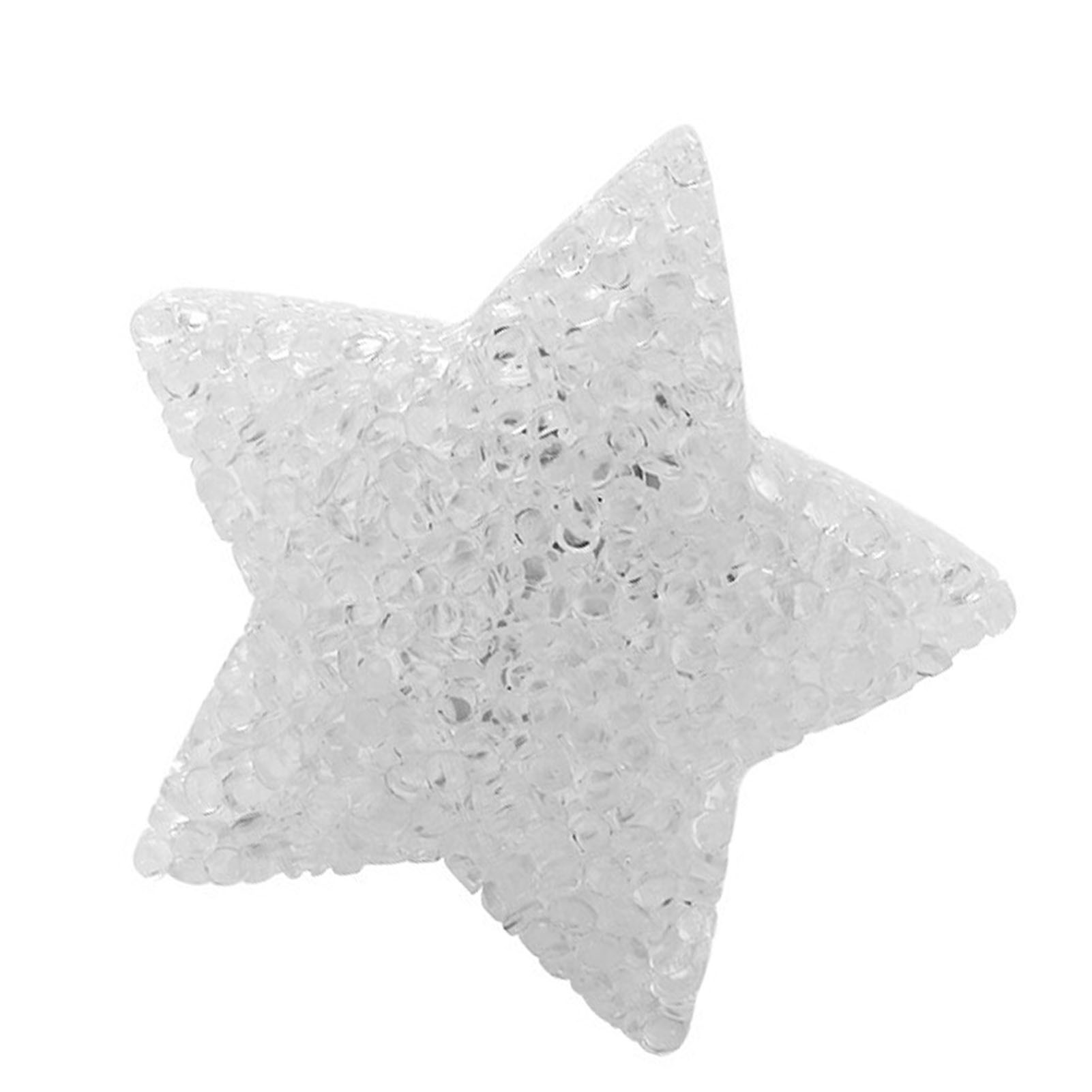 Tragbare Acryl-sternenlampe, Helles, Kaltweißes Led-licht, Knopfzelle Im Lieferumfang Enthalten, Dekoration Für Konzerte Und Chöre, Sanftes Licht, Bühnenaccessoire.
