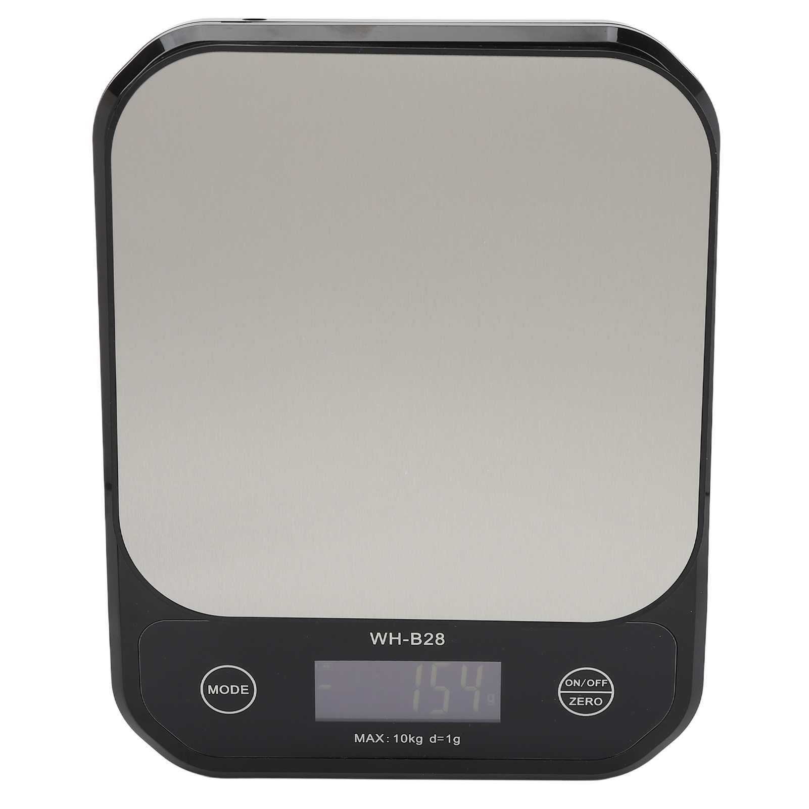 Küchenwaage 1 G Bis 10 Kg, Ip7 Wasserdichtes Lcd-display, Edelstahl, Ideal Für Cafés, Konditoreien Und Den Gebrauch Zu Hause Oder Im Café.