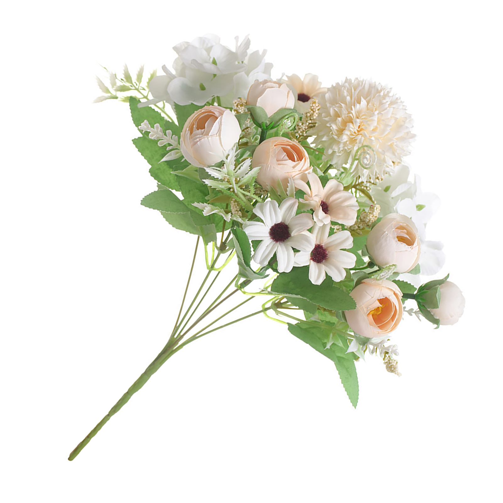 Realistische Künstliche Blume Aus Seidenstoff, Elegante Dekoration Für Hochzeiten, Wohnungen, Geschäfte Und Fotoshootings, Champagnerfarben