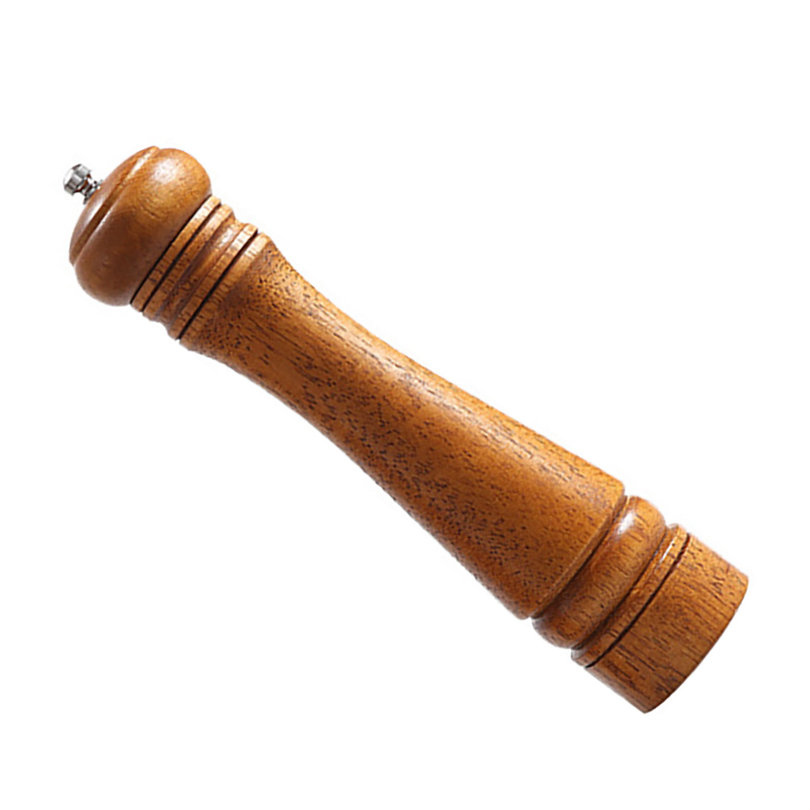 10-zoll-pfeffermühle Aus Holz, Verstellbar Und Tragbar, Für Meersalz, Himalaya-salz, Schwarzen Und Roten Pfeffer, Ideal Für Die Küche