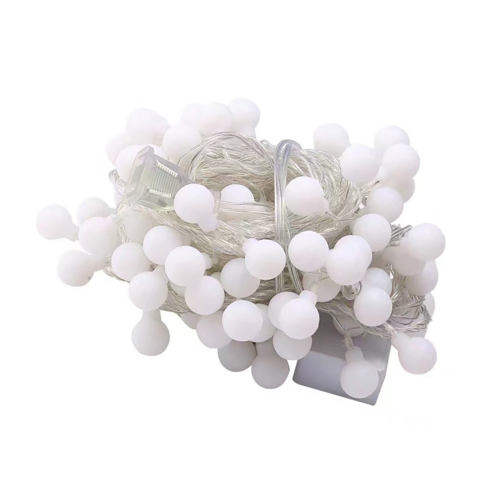 10 Led-lichterkette, 1,5 M Lang, Batteriebetrieben, Warmes, Gleichmäßiges Licht, Flexibles Kabel Für Den Außenbereich, Camping Und Partys