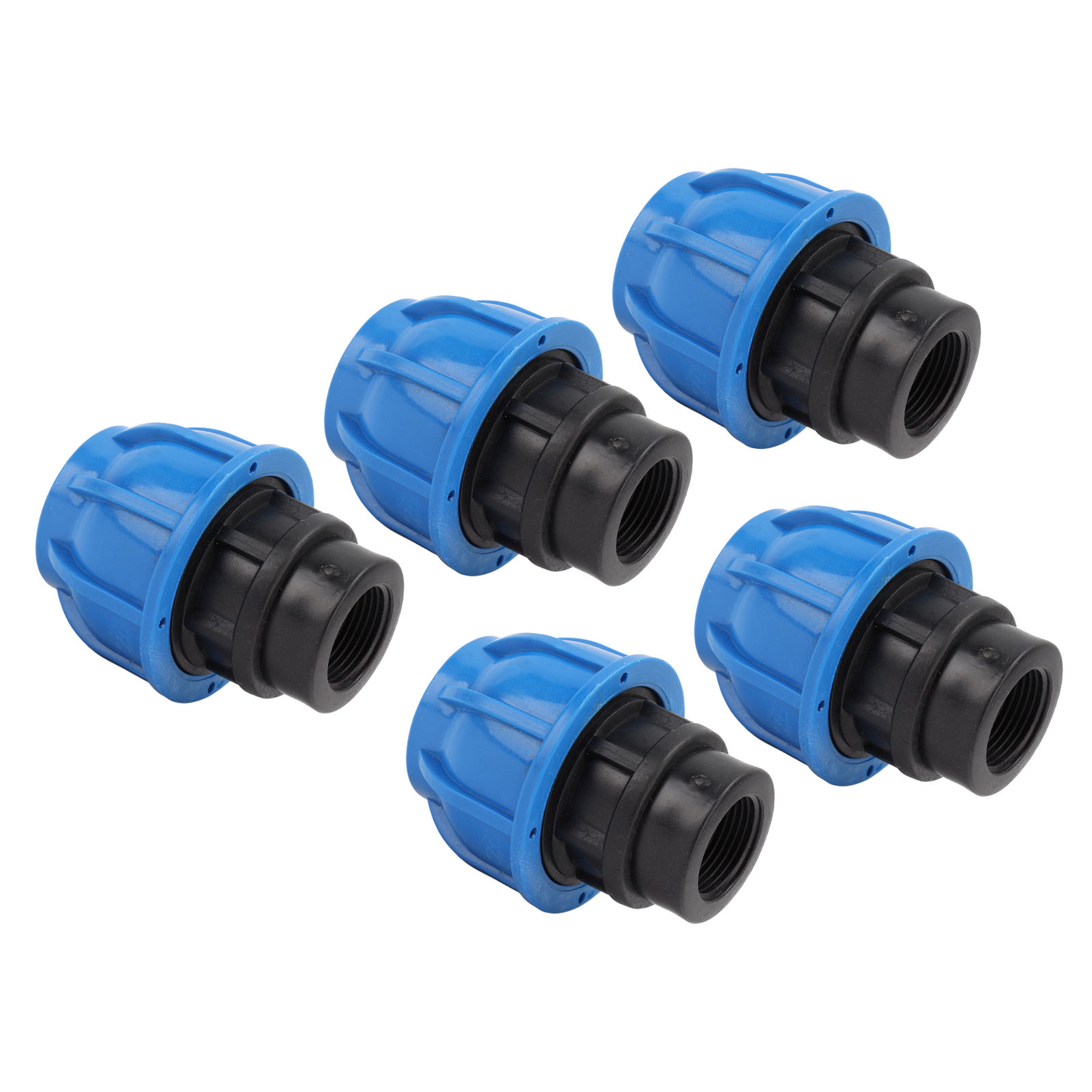 5-teiliges Schnellverbinder-set Für Wasserleitungen, Kupplungssatz, Innengewinde, Gerade, 32 X G3/4