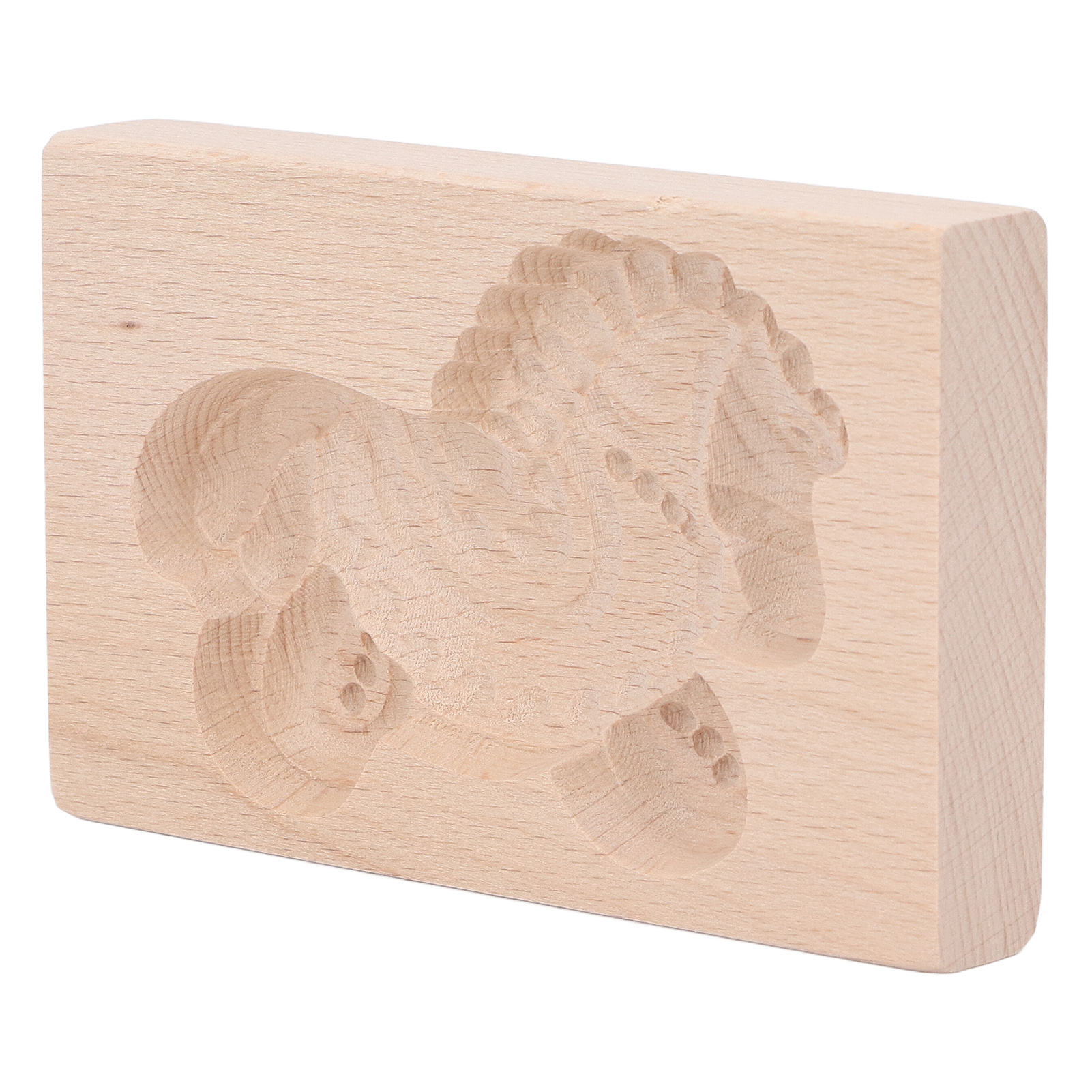 Ausstechform Für Trojanisches Pferd Aus Holz, Kekspresse, Leicht Zu Lösen, Glatte Oberfläche, Niedliches Und Lebendiges Tiermotiv