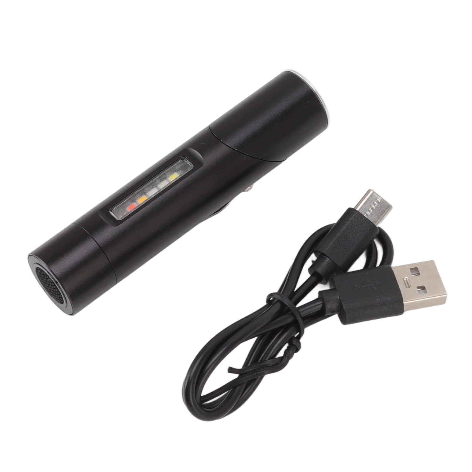 Wiederaufladbare Magnetische Led-taschenlampe, Mini-taschenlampe Mit 90° Neigbarem Kopf, Tragbare Magnetische Lampe