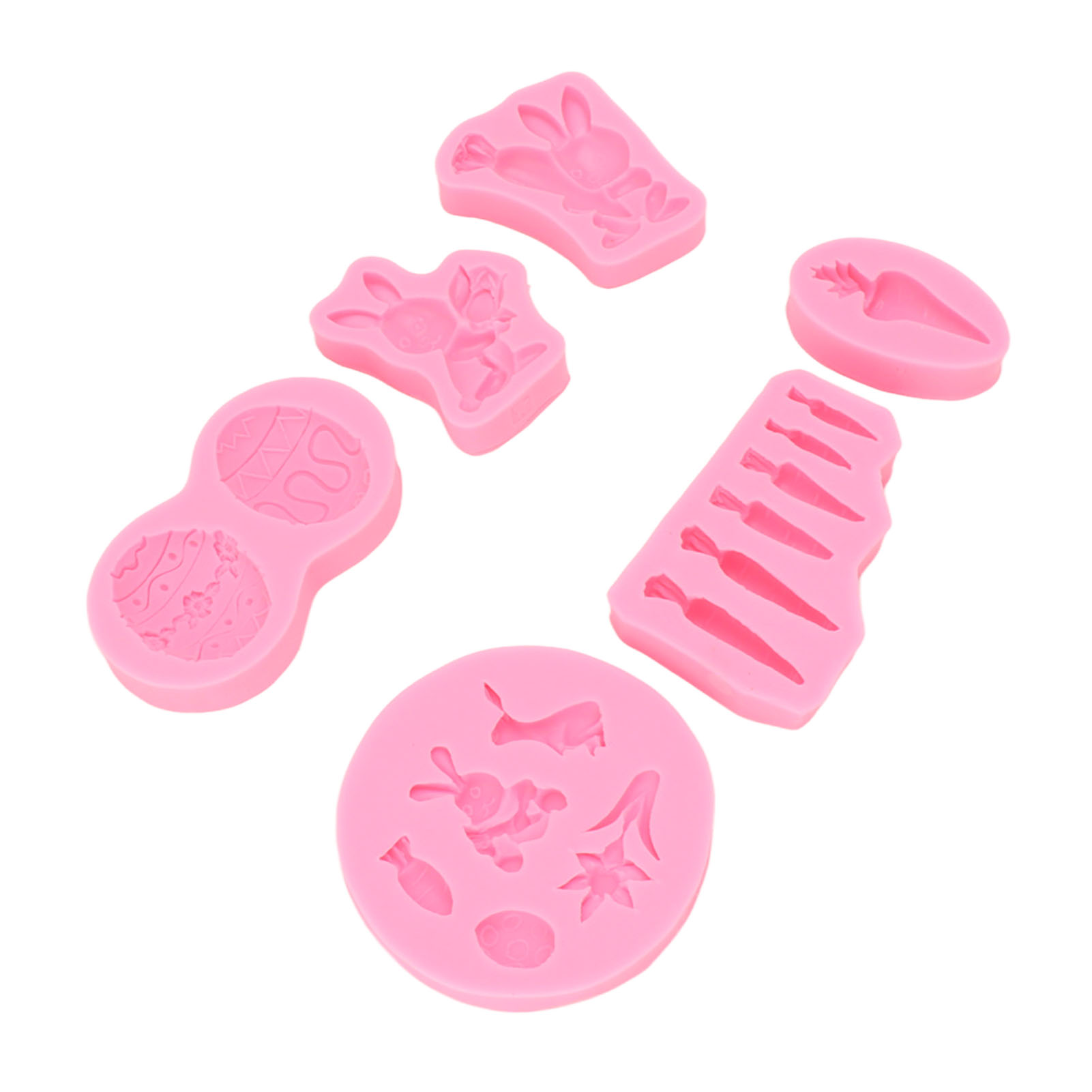 Flexible Silikon-kuchenform Zum Backen, Für Schokolade, Modelliermasse, Diy-seife – Süße Dekoration, Typ 5