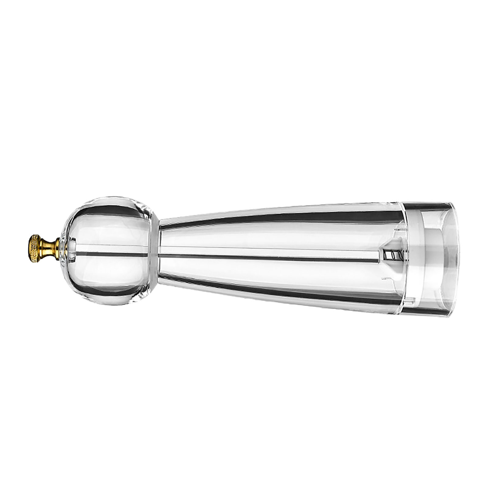Multifunktionale Pfeffermühle Mit Rundem Kopf Aus Keramik Und Acryl, Gewürzmühle Für Die Küche, Salz- Und Pfefferstreuer, Praktisches Küchenutensil