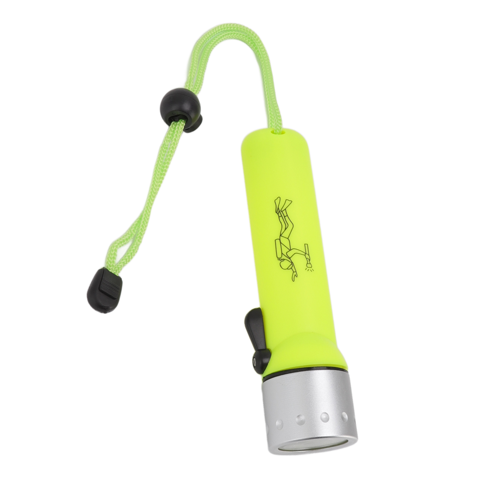 3w Gelbe Led-taucherlampe, Wasserdicht, Magnetschalter, Hohe Helligkeit, Unterwasserlampe Zum Tauchen