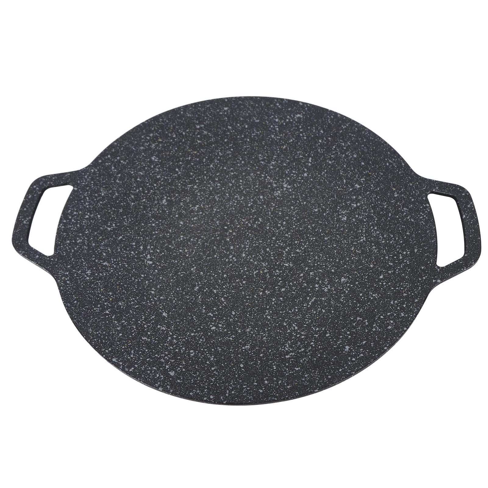 Runder Koreanischer Grill, Rauchfrei, Antihaftbeschichtet, 34 Cm, Für Zuhause, Camping, Drinnen Und Draußen