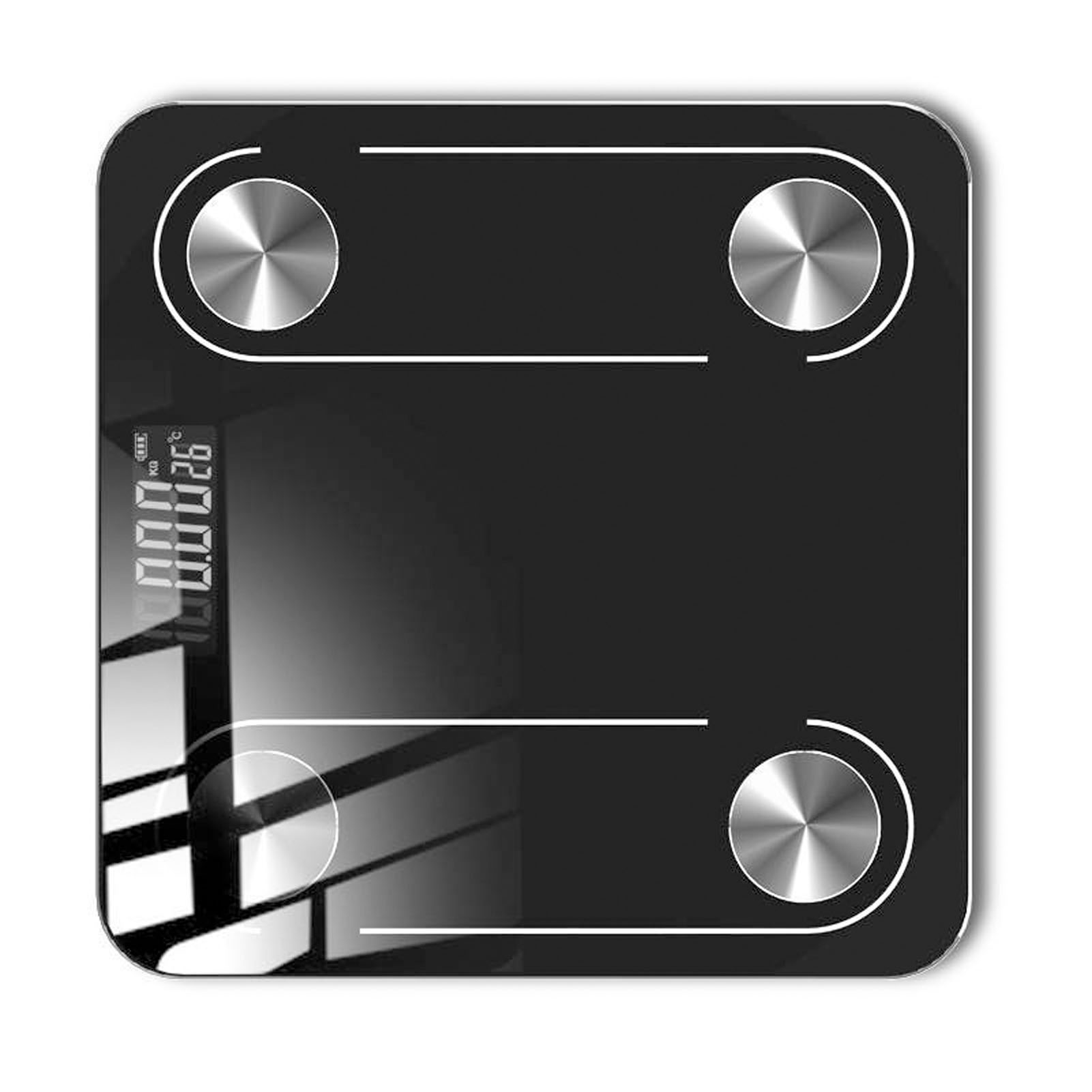 Bluetooth-körperanalysewaage Mit Klarem Lcd-display, Intelligent, Präzise Und Automatisch