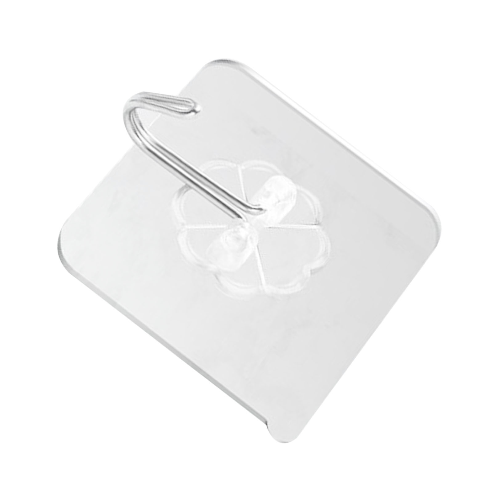 Set Mit 22 Nahtlosen, Transparenten Klebehaken, Max. Tragkraft 20 Kg, Multifunktionale Wandhaken Für Küche, Garderobe Und Bad, Kein Bohren Erforderlich