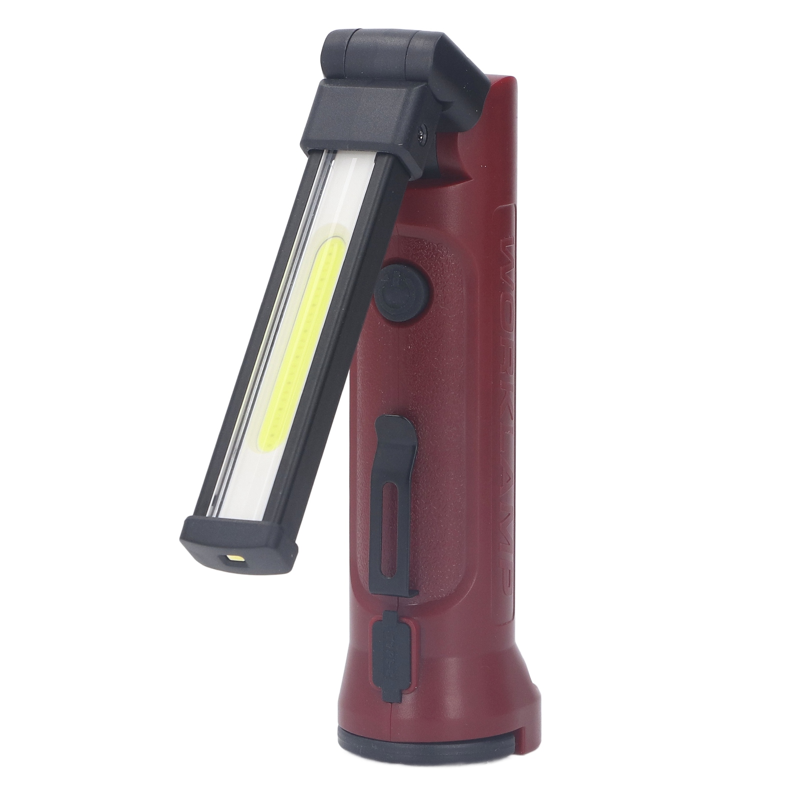 Faltbare Led-arbeitsleuchte Mit Magnethaken, Clip, Wiederaufladbar, Wasserdicht (ipx4), 5 Leuchtmodi, Taschenlampe Für Autoreparaturen Und Camping