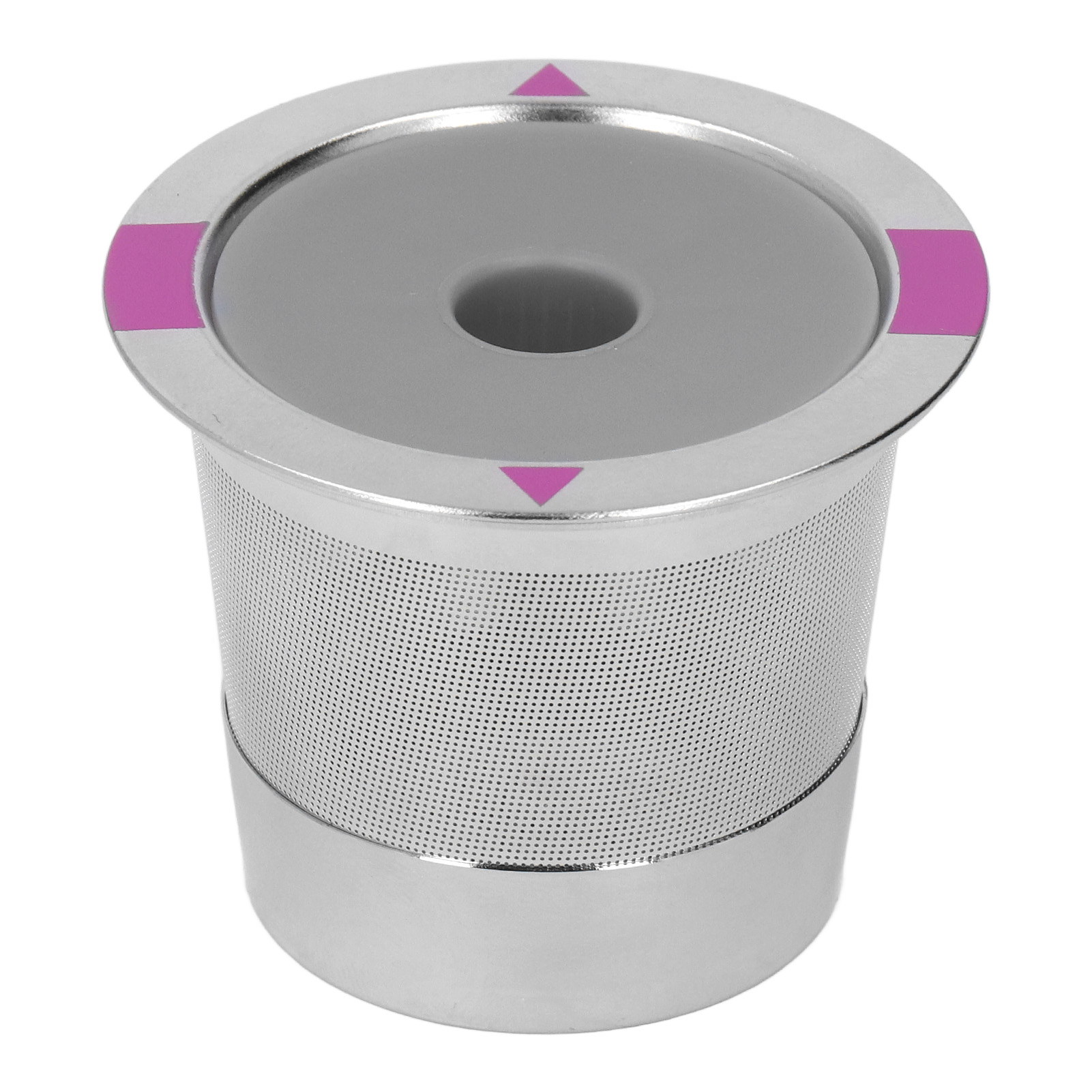Wiederverwendbarer Kaffeefilter Aus Edelstahl, Einzigartiger Messbecher Für Kaffeemaschinen, Nachfüllbare Metallkapsel