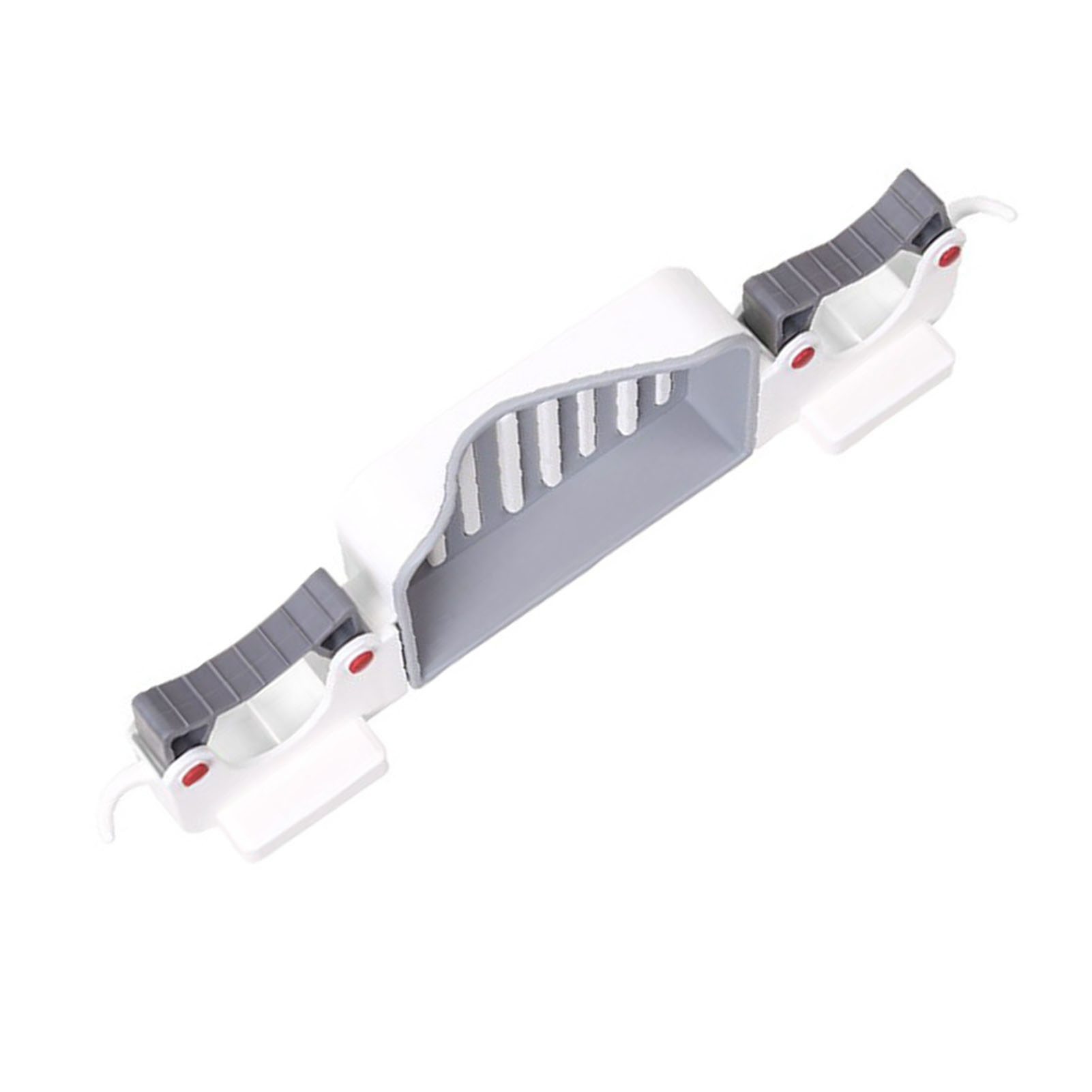 3-in-1 Seifenablage, Abtropfgestell, Bürstenhalter, Wandhalterung, Badezimmer, Küche, Wc, Weiß, Einheitsgröße