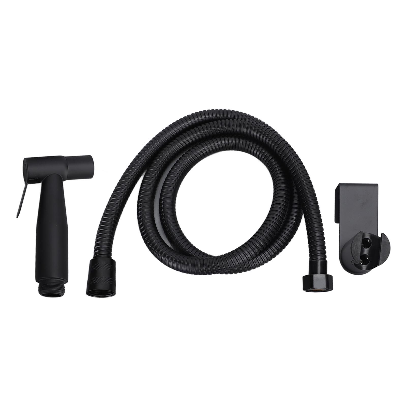 Bidet-sprühset Ohne Bohren Aus Edelstahl 304, Druck-wc-sprühgerät, Badezimmer-sprühgerät, 7/8"-anschluss, 8-teilig