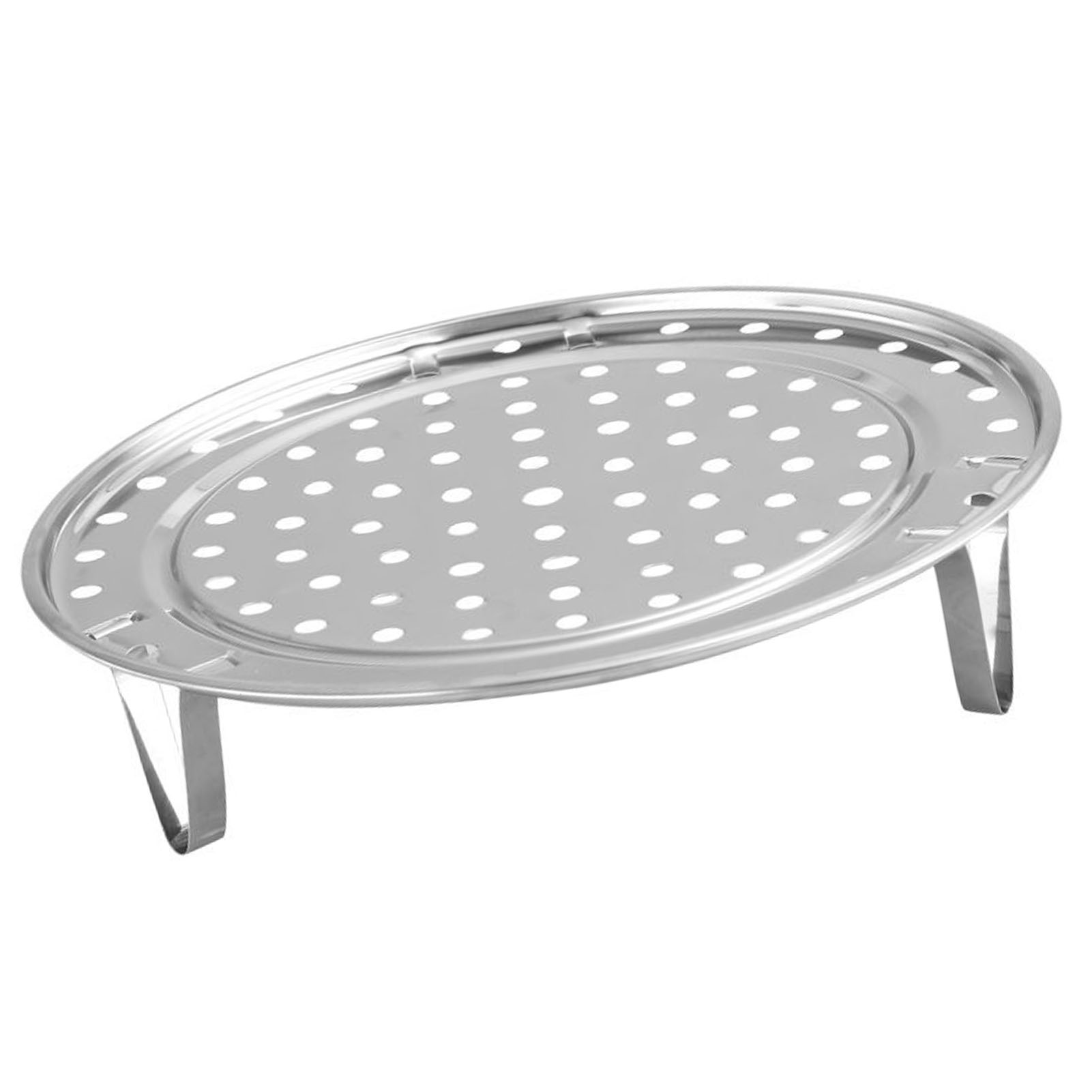 Dampfgarrost Mit Abnehmbaren Füßen, Edelstahl-garrost, Edelstahl-dampfschale, Küchenutensil, Brotbackautomat, 24 Cm.
