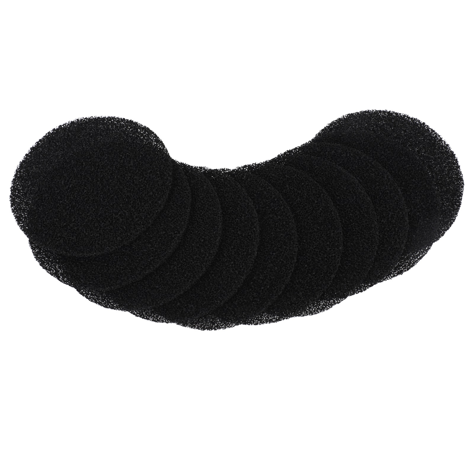 10-teiliges Mini-filterschwamm-set Für Dunstabzugshauben, Aktivkohleschaum, Ersatzpads Für Die Küche
