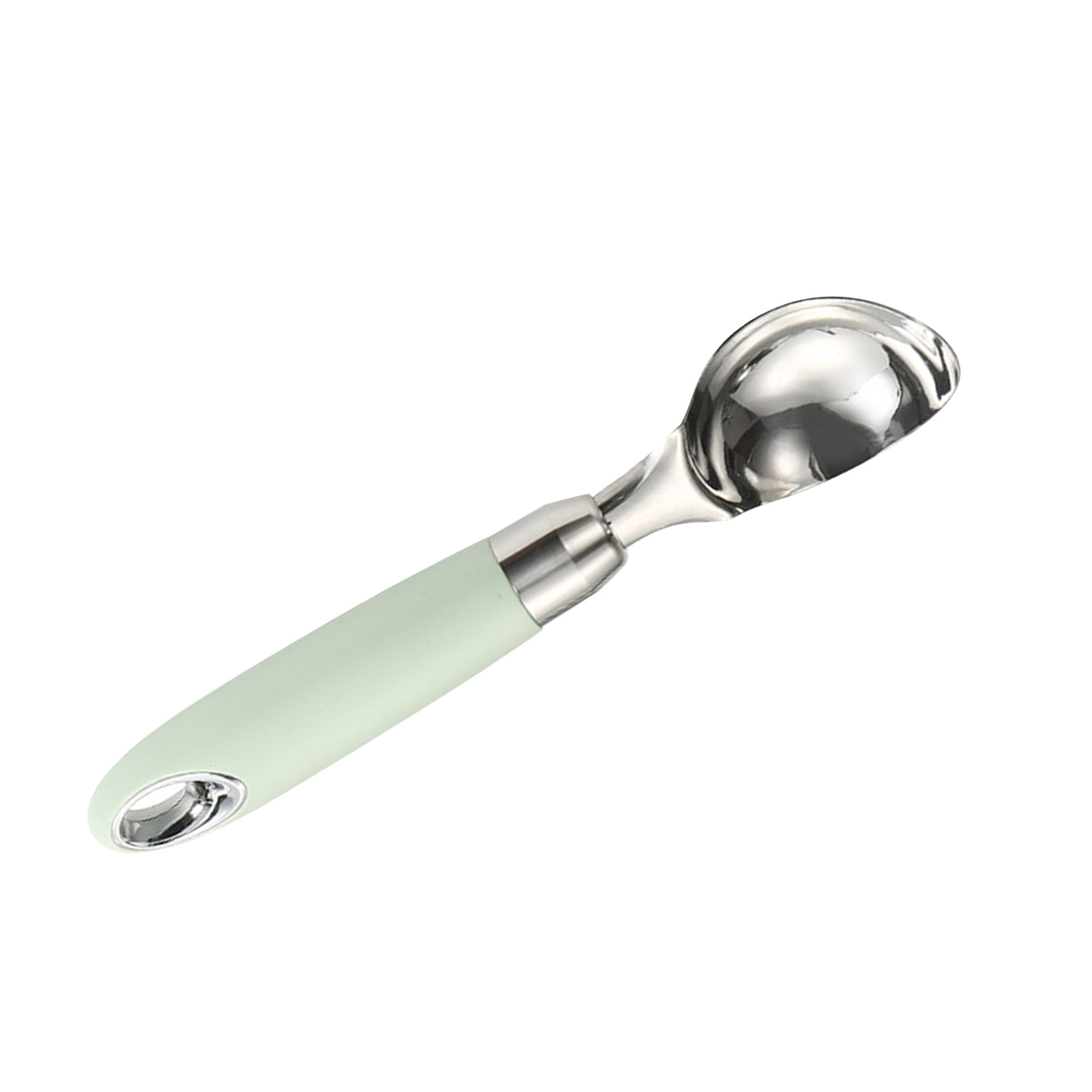 Professioneller, Polierter Eisportionierer Aus Edelstahl Mit Aufhängeloch, Multifunktional Für Cupcakes, Ideal Für Zuhause, Küche, Café Und Bar.