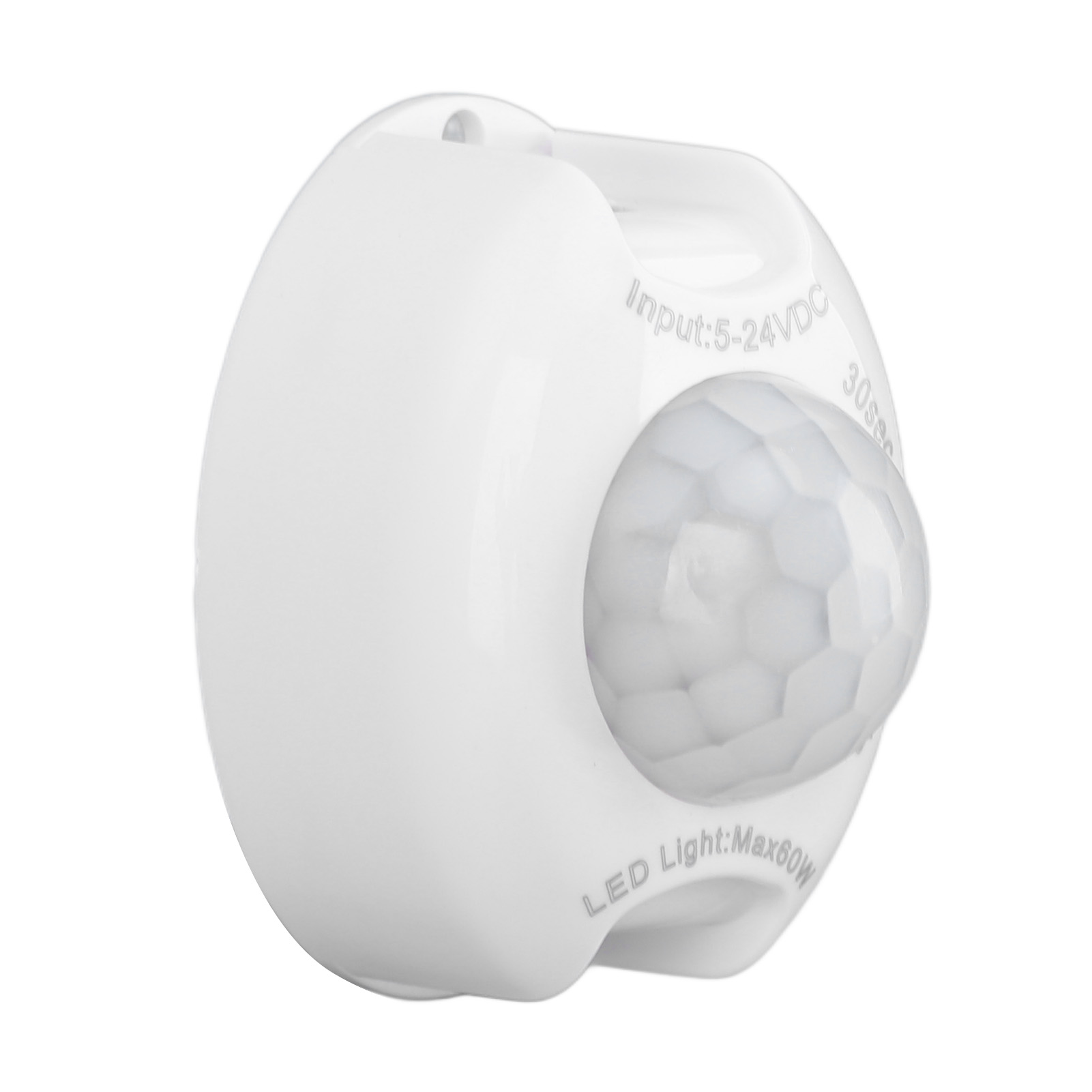 Infrarot-bewegungsmelder Für Led-streifen, 5–24 V Dc, 60 W, Körperkontaktschalter, Einstellbarer Präsenzsensor Für Led-streifen, 5,5 X 2,1 Mm Dc-stecker, 12-v-kompatibel